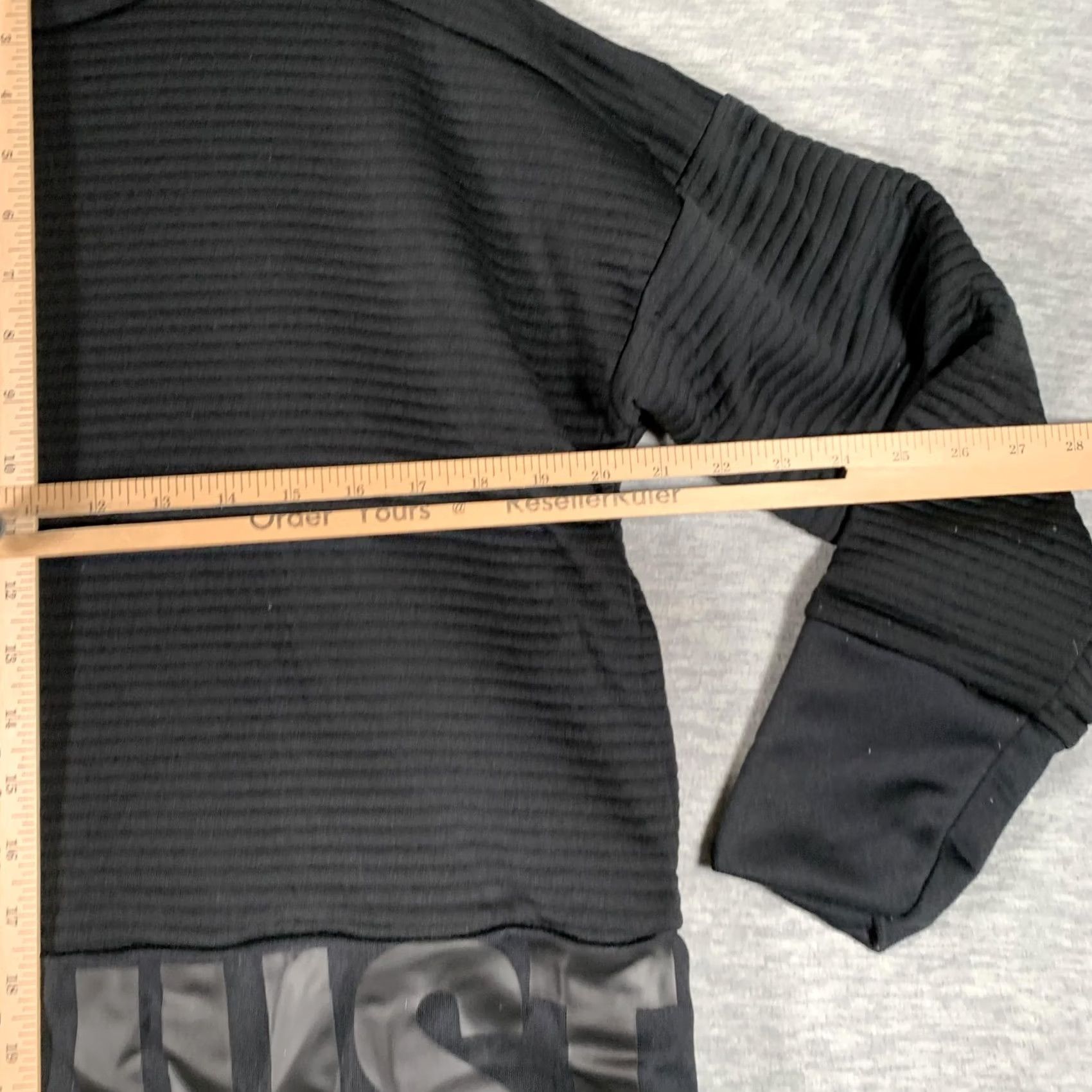 Nike Nike Dri-FIT Sweatshirt Womens Small Black Just Do It Crew AH8982-010 Size S / US 4 / IT 40 - 6 Thumbnail
