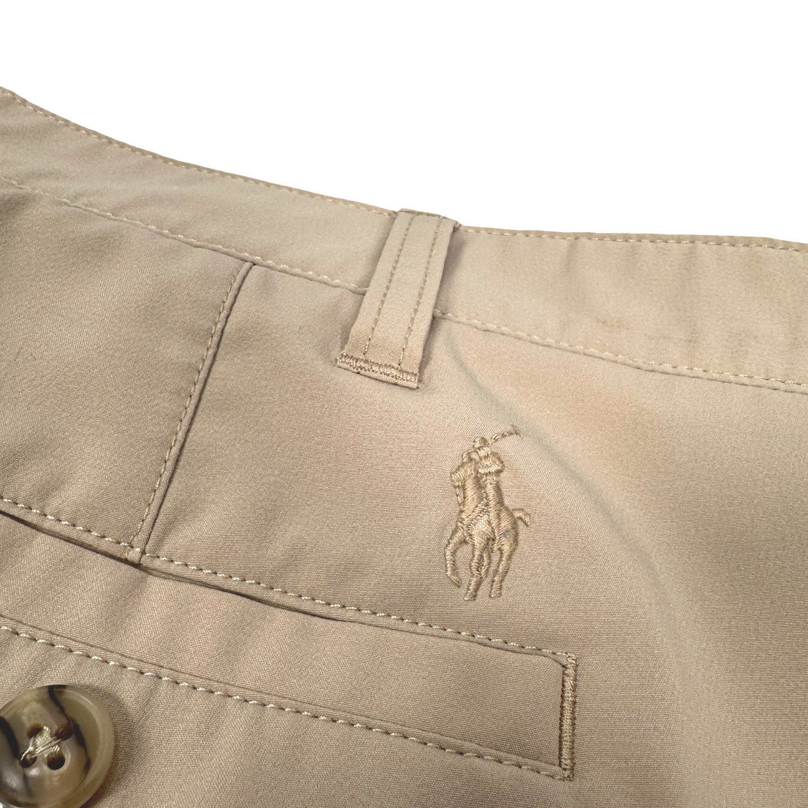 Polo Ralph Lauren Polo Ralph Lauren Golf Chino Shorts Men 36T Tall Beige 10" Size US 36 / EU 52 - 4 Thumbnail