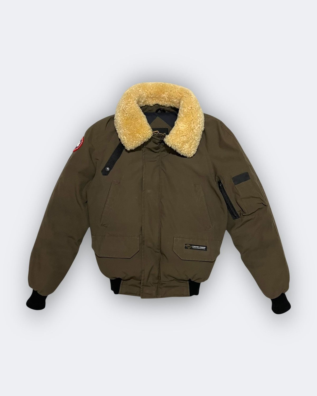 Canada Goose Canada Goose chilliwack Airforce shearling bomber Size US XXS / EU 40 - 1 Thumbnail