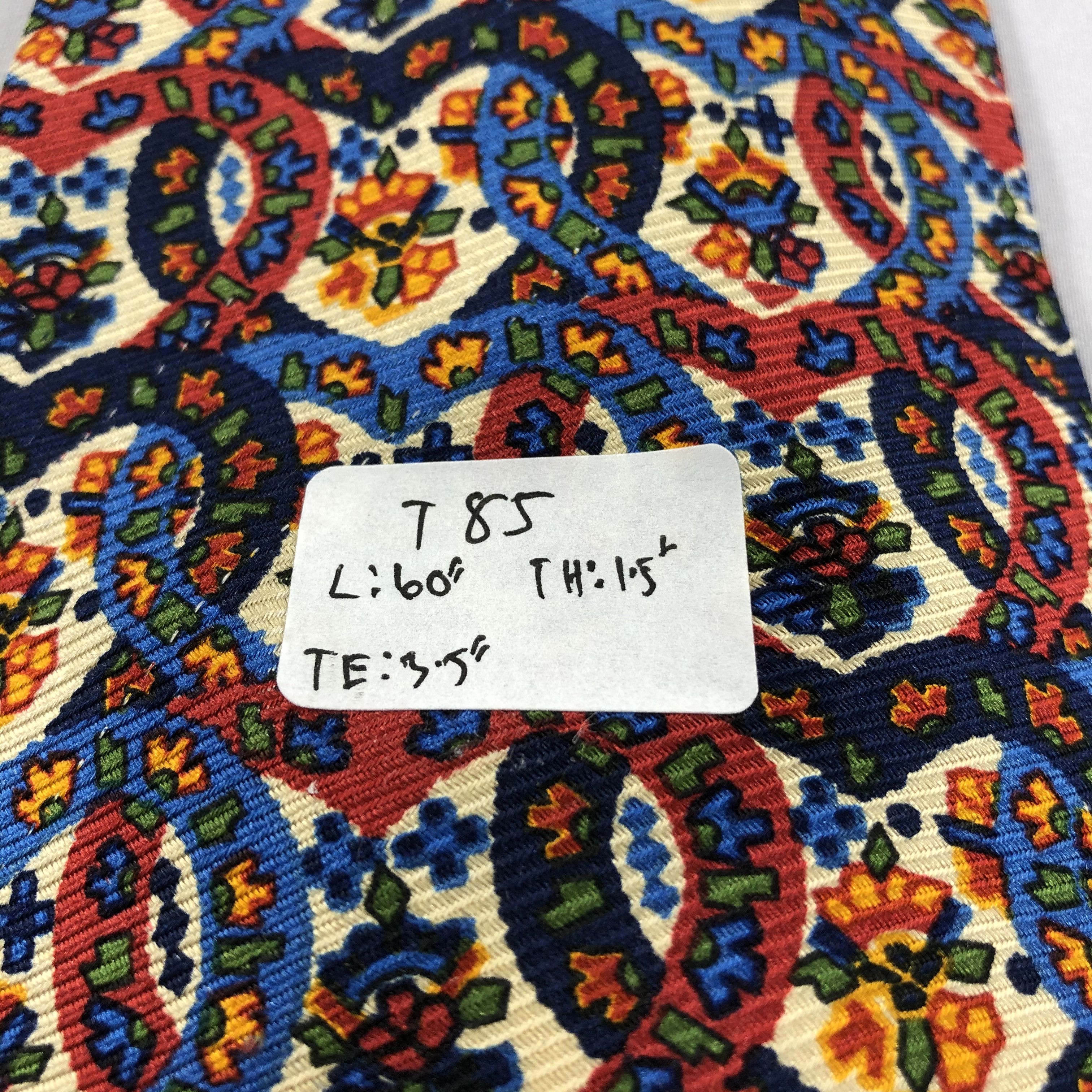 Christian Lacroix Homme × Vintage Christian Lacroix Silk Neck Ties T85 Size ONE SIZE - 7 Thumbnail