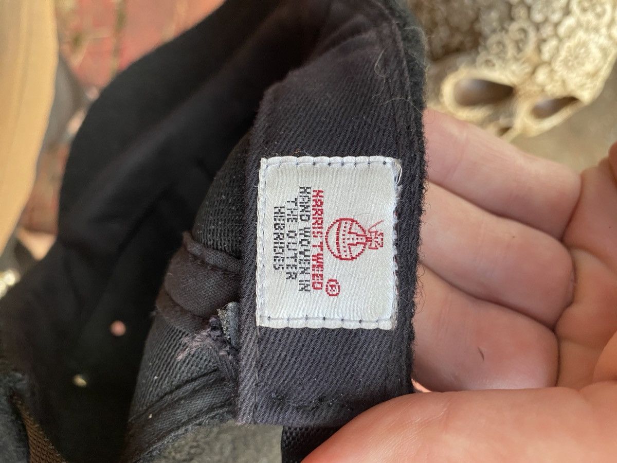 Supreme Supreme Harris tweed wool camp cap black Size ONE SIZE - 5 Thumbnail