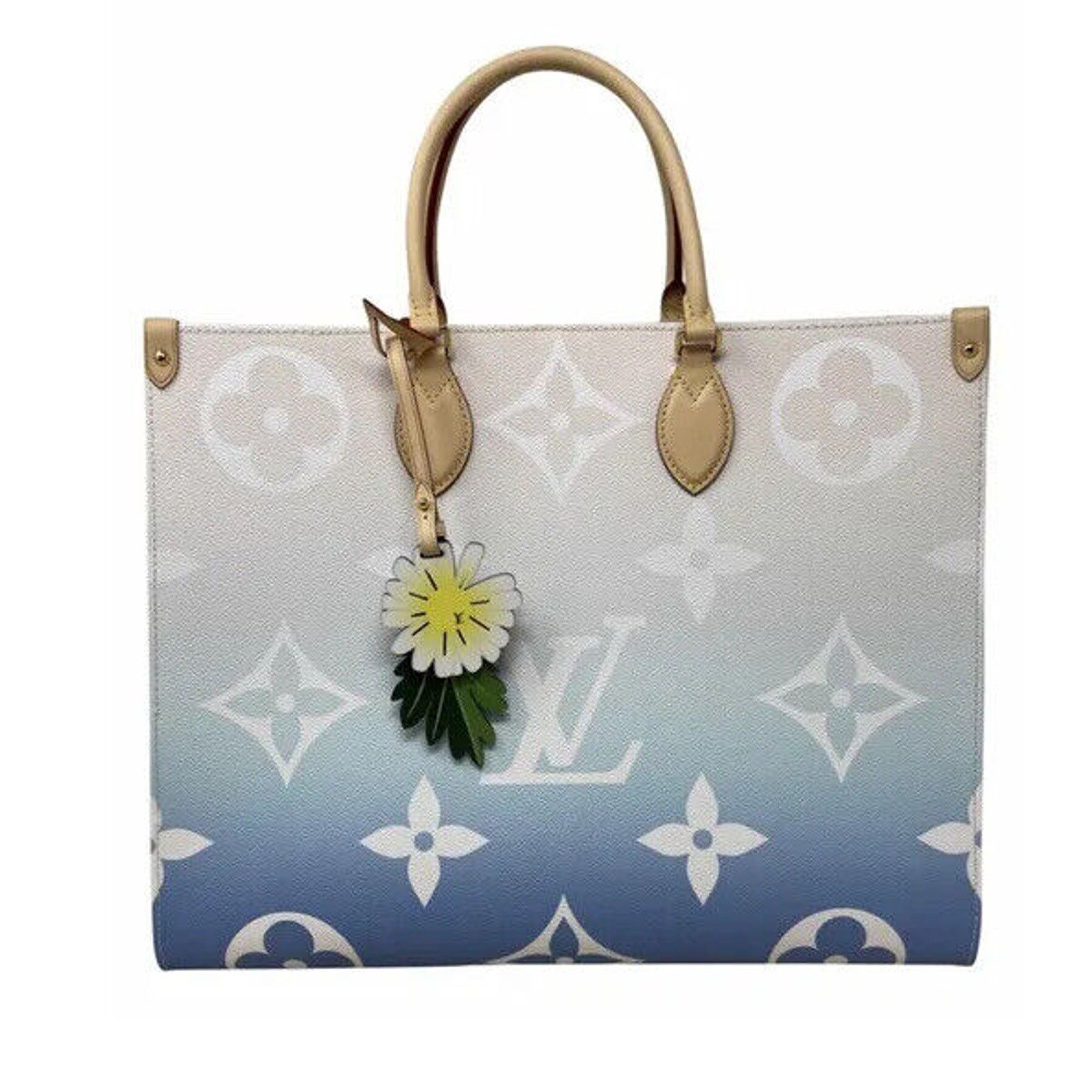 Louis Vuitton Louis Vuitton OnTheGo Tote By The Pool Monogram Giant GM BLU Size ONE SIZE - 2 Thumbnail
