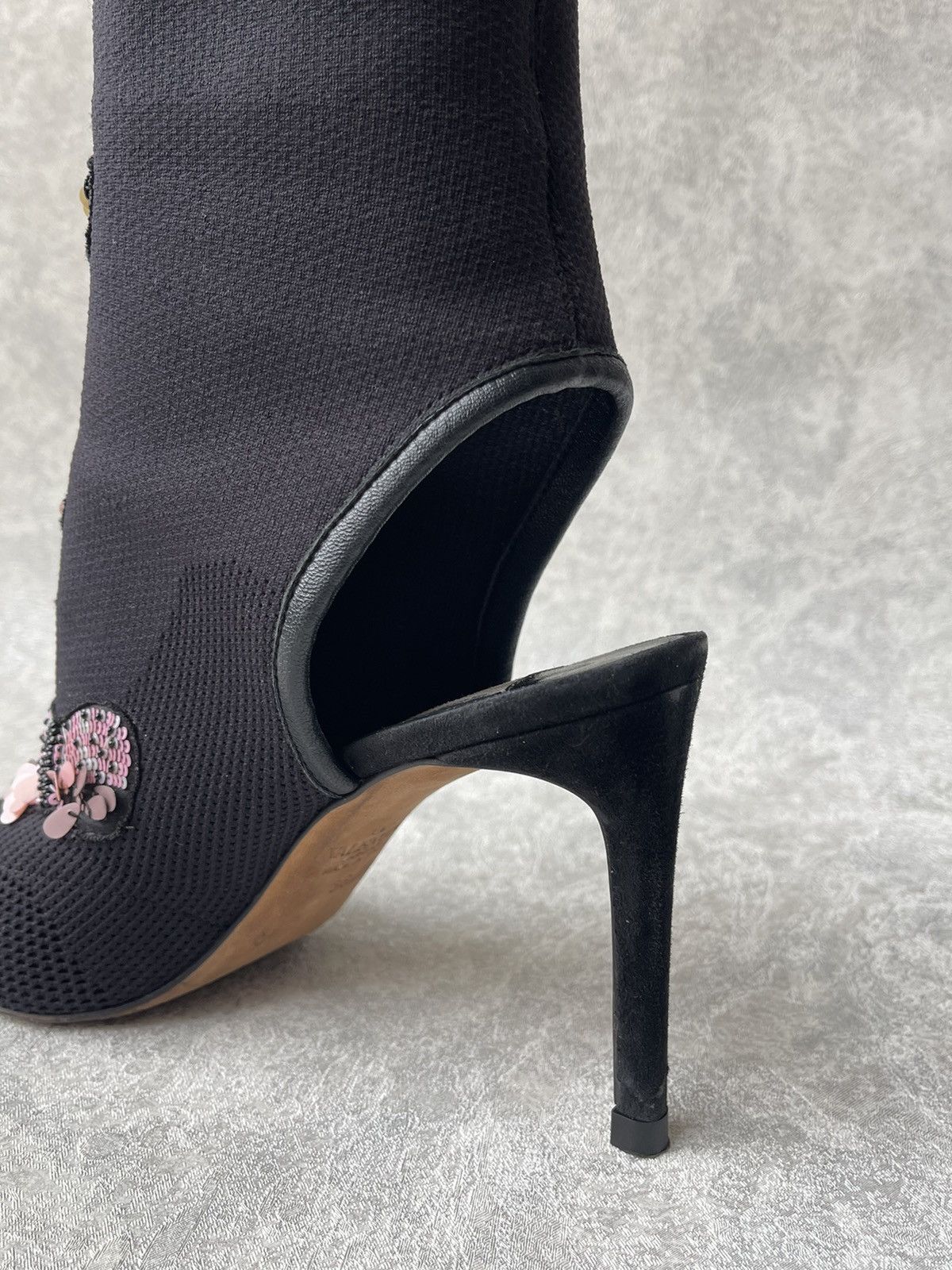 Valentino Valentino Garavani Butterfly Knit Ankle Boots Size 36 US 6 Size US 6 / IT 36 - 12 Thumbnail
