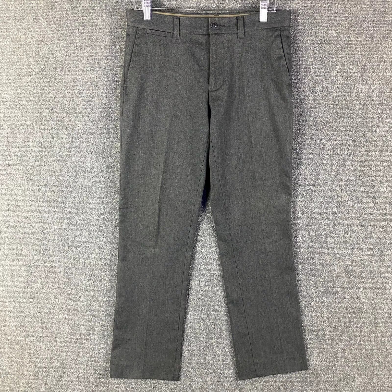 H&M H&M Pants Men's 32R Gray Chino Polyester Blend Slash Pockets Size US 32 / EU 48 - 1 Thumbnail