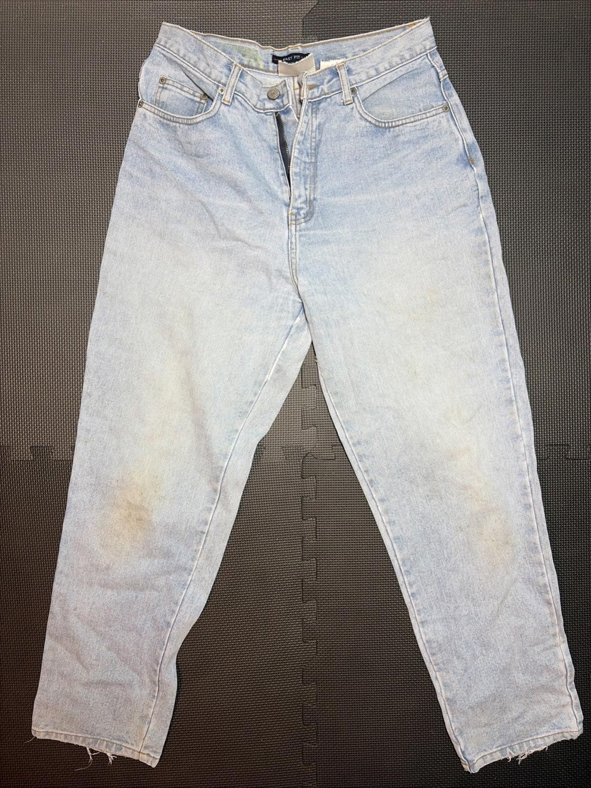 Bill Blass VINTAGE Bill Bass Blue Jeans High Waist Easy Fit Retro 90s Size 32" / US 10 / IT 46 - 1 Thumbnail