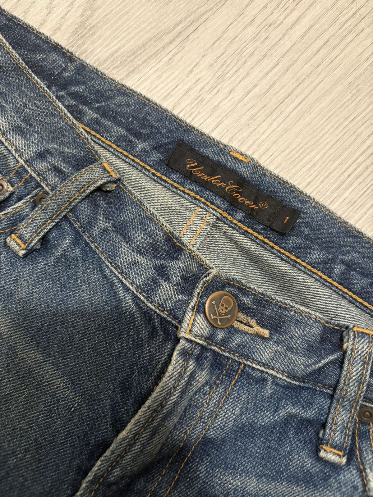 Undercover Undercover SS05 But Beautiful “Graffiti Patch” Denim Size US 29 - 4 Thumbnail