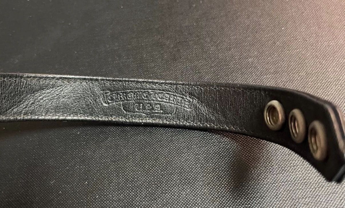 Chrome Hearts Chrome Hearts Cross Leather Bracelet stk Size ONE SIZE - 2 Thumbnail