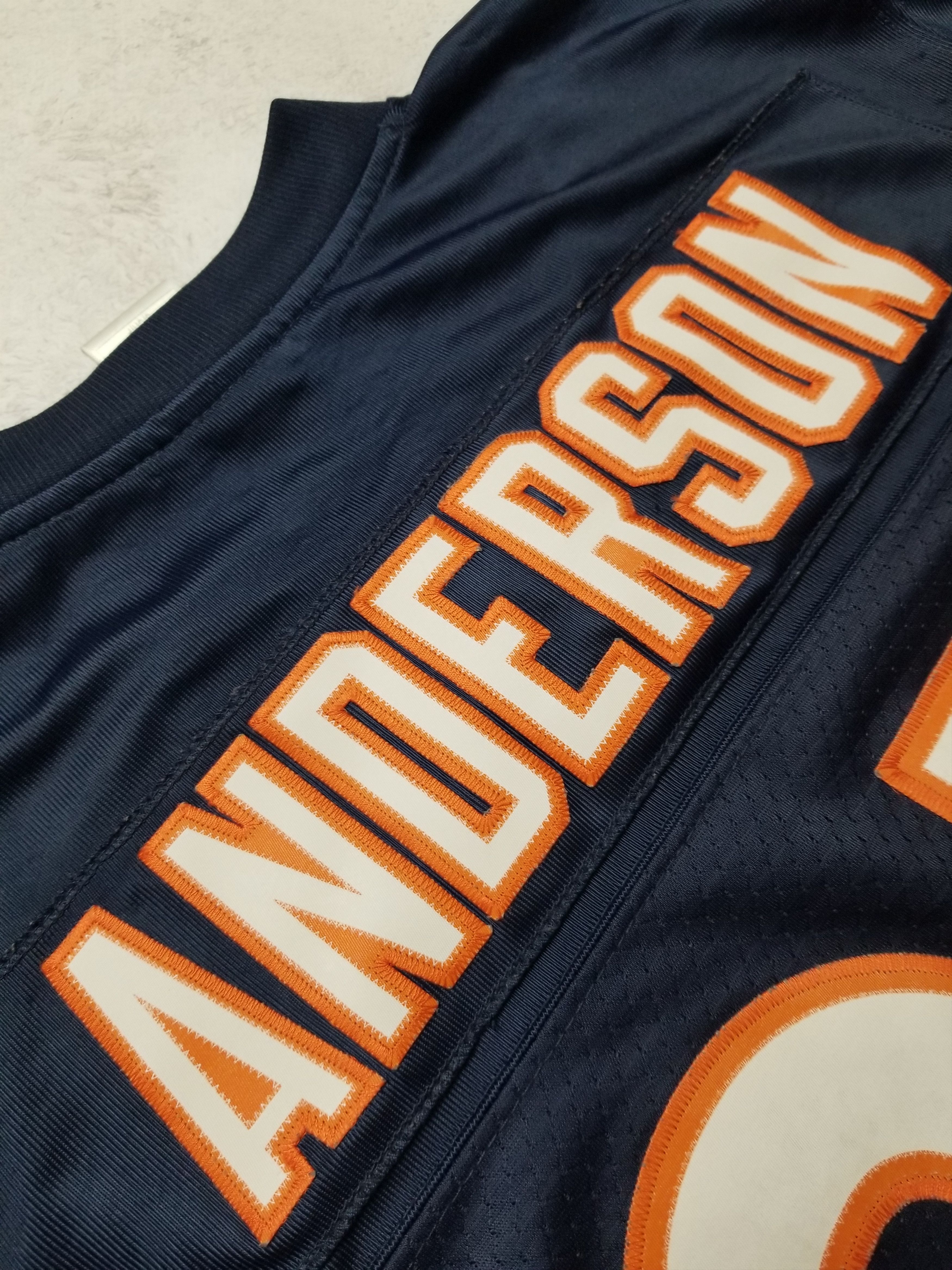 Reebok Chicago Bears Anderson #97 Embroidered NFL Football Jersey Size US S / EU 44-46 / 1 - 9 Thumbnail