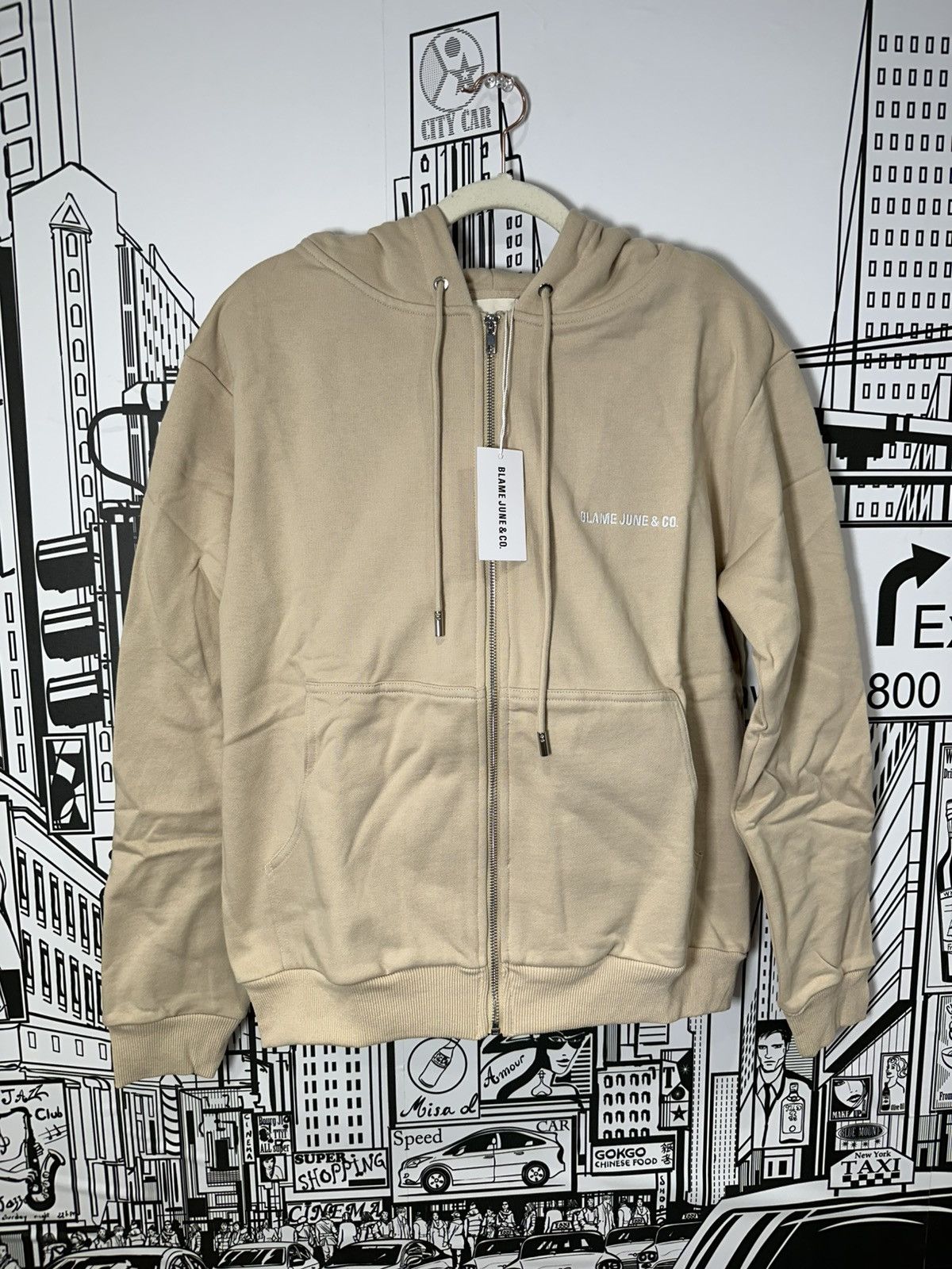 Other Blame June & Co. Gemini Zip Up Hoodie Size 2XL Natural Size US XXL / EU 58 / 5 - 1 Thumbnail