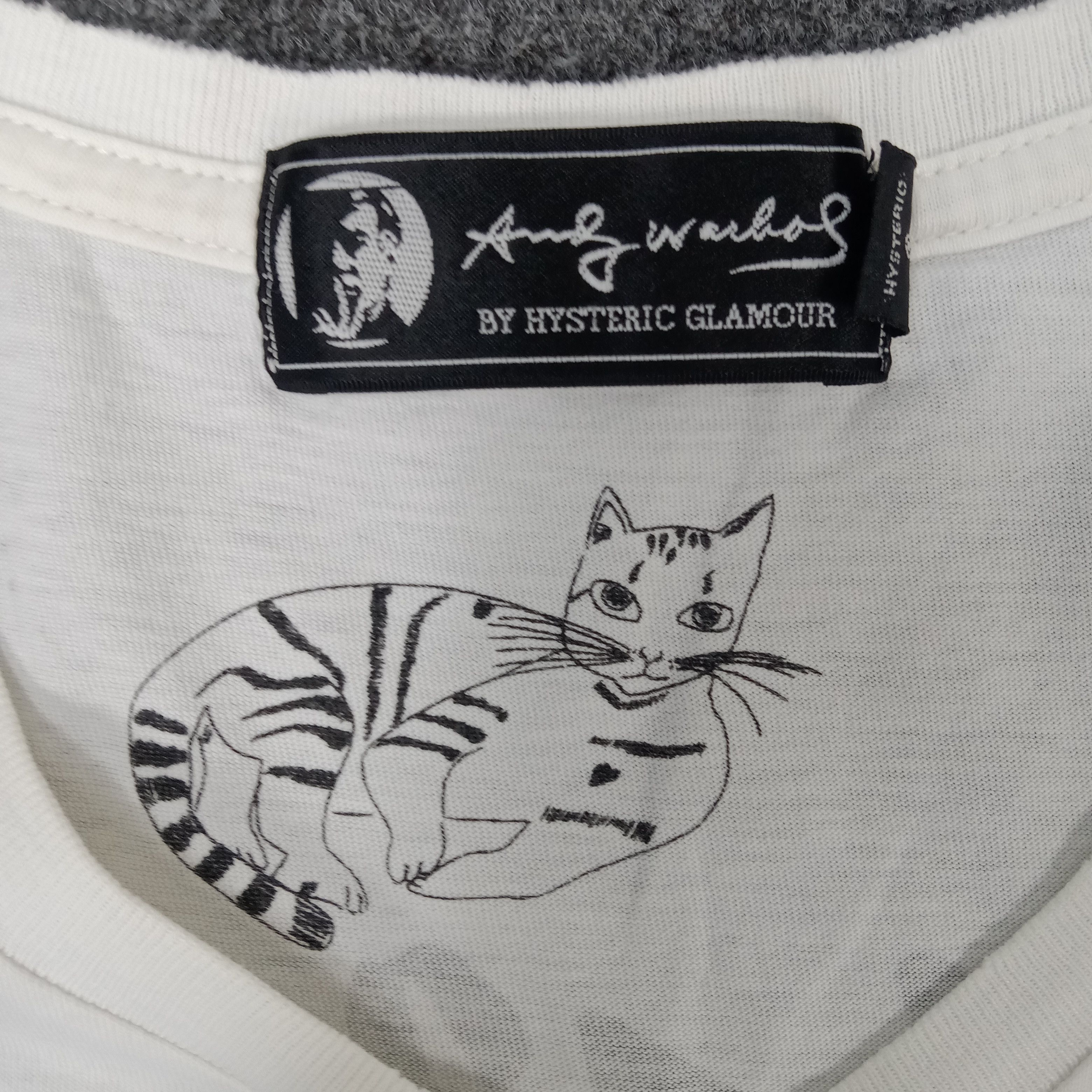 Andy Warhol × Hysteric Glamour × Vintage Andy Warhol X Hysteric Glamour Photo Art Tshirt Size S / US 4 / IT 40 - 3 Thumbnail