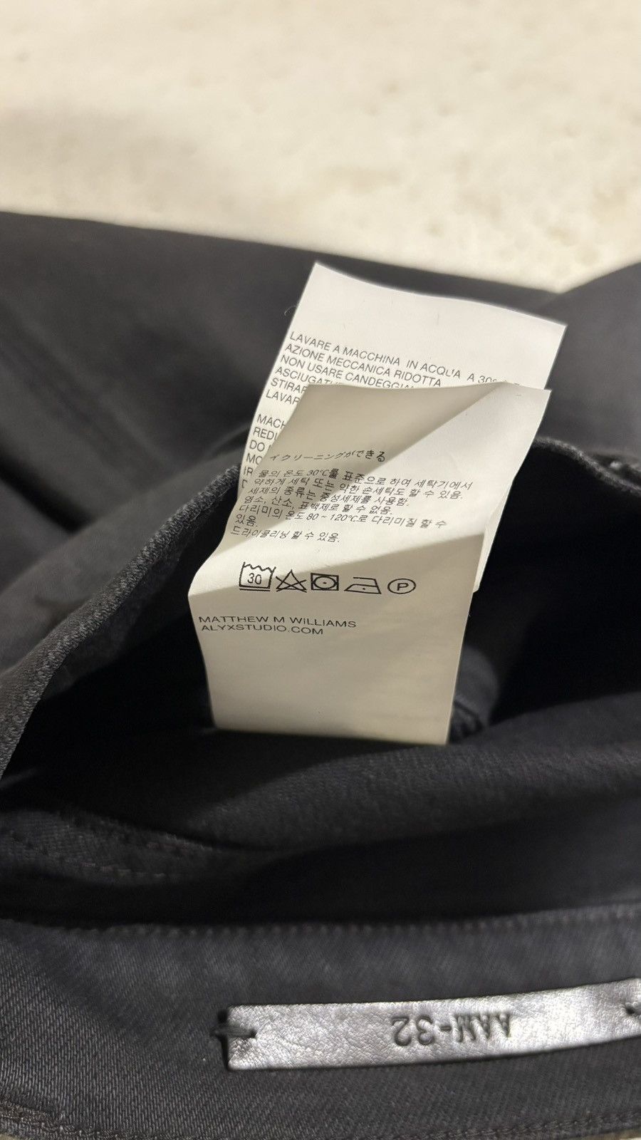 1017 ALYX 9SM 1017 Alyx 9SM 5 Pocket Denim Size US 32 / EU 48 - 20 Thumbnail