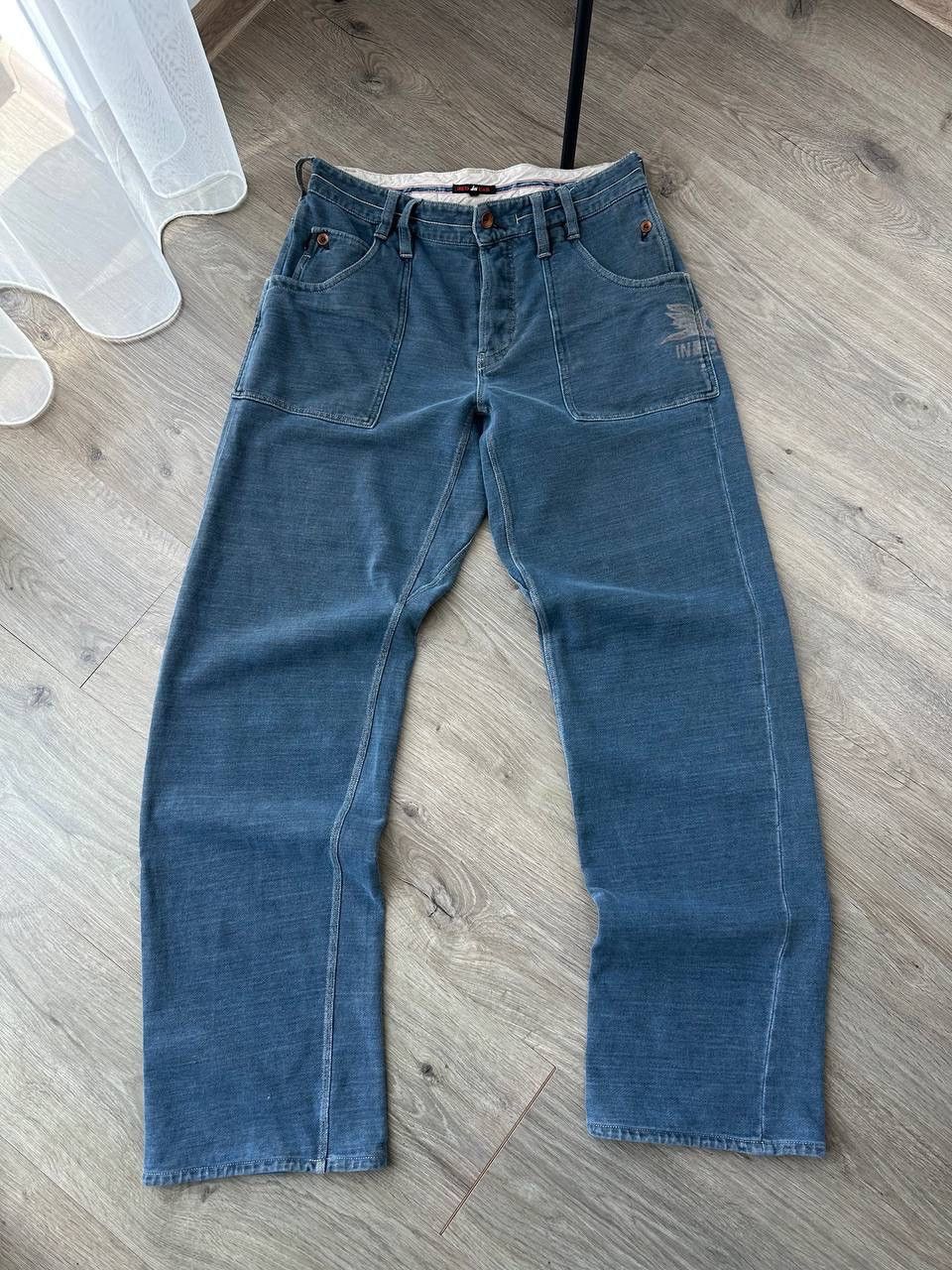 Japanese Brand × Vintage Vintage Japanese Red Ear Blue Faded Mens Pants Size US 32 / EU 48 - 10 Thumbnail