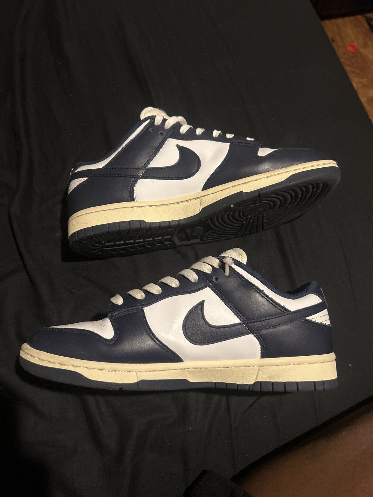 Nike Nike vintage navy dunks Size US 9 / EU 42 - 1 Thumbnail
