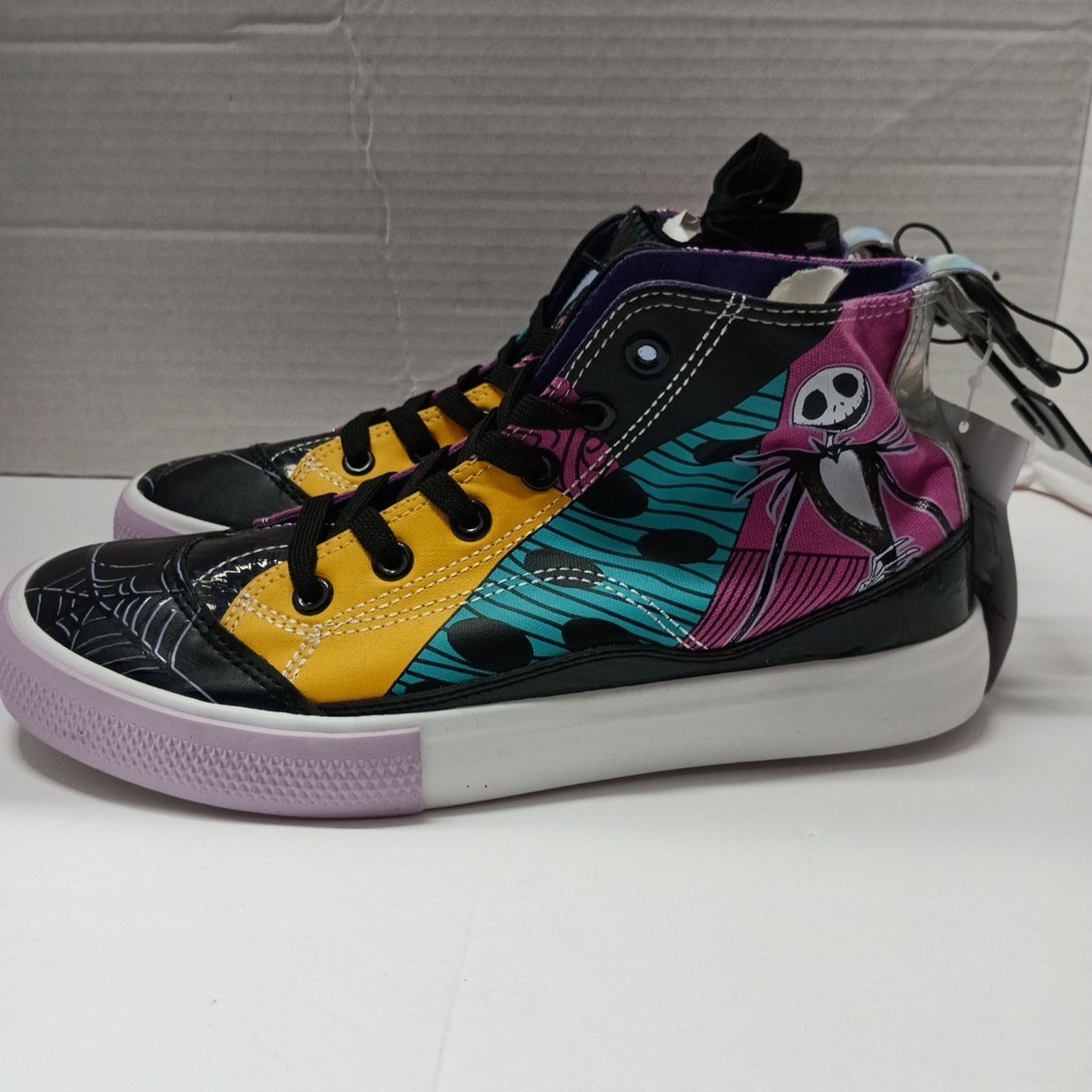 Disney Disney Nightmare Before Christmas High Top Shoes Size 6.5 Size US 6.5 / IT 36.5 - 3 Thumbnail