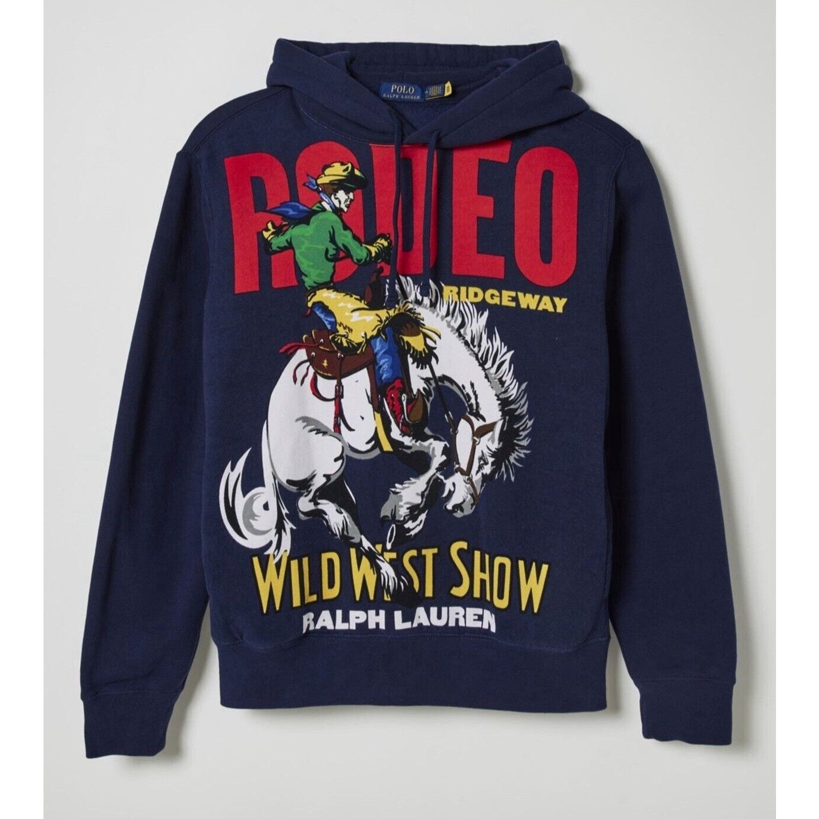Polo Ralph Lauren New Polo Ralph Lauren Rodeo Sweatshirt Hoodie Size Small Size US S / EU 44-46 / 1 - 5 Thumbnail
