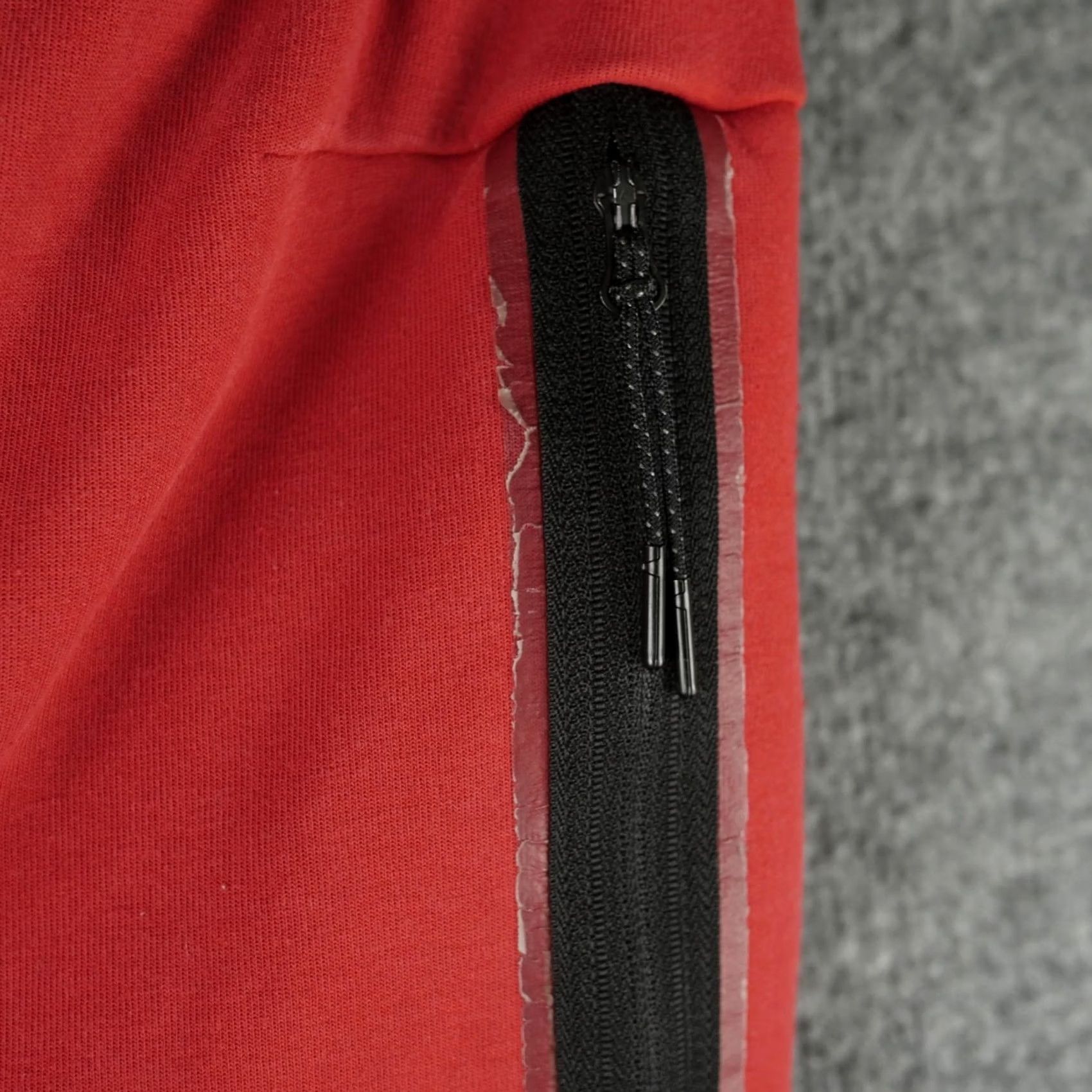 Nike Nike Tech Fleece Pants Mens M Red Jogger Sweatpants with Zip Pocket CU4495-657 Size US 31 - 7 Thumbnail