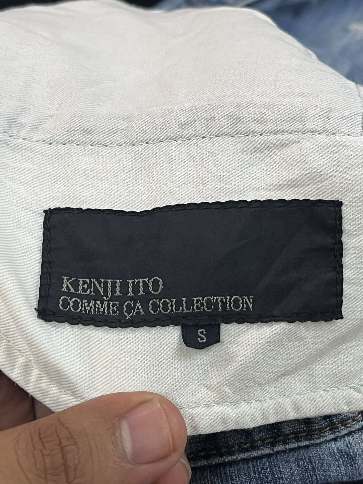 Comme Ca Ism × POST ARCHIVE FACTION (PAF) Vintage Keniji Ito Comme Ca Collection Size US 31 - 12 Thumbnail