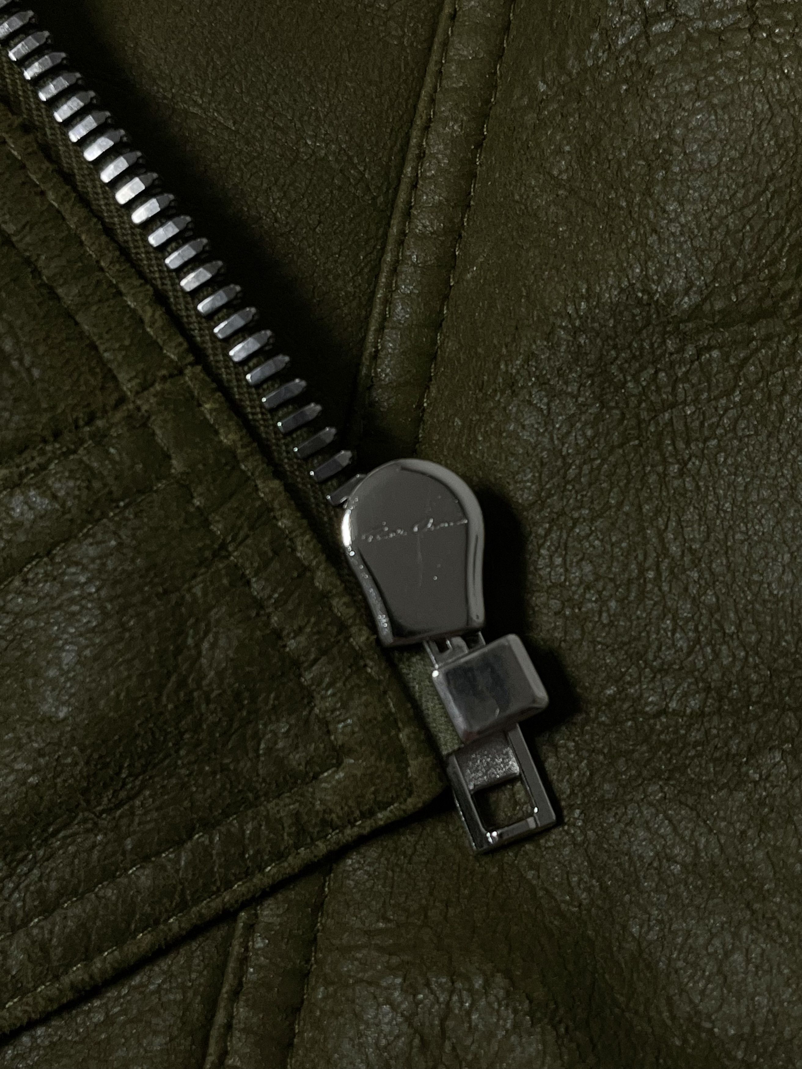 Rick Owens RICK OWENS PADDED ROTTERDAM JACKET IN BLISTERED LEATHER Size US M / EU 48-50 / 2 - 5 Thumbnail