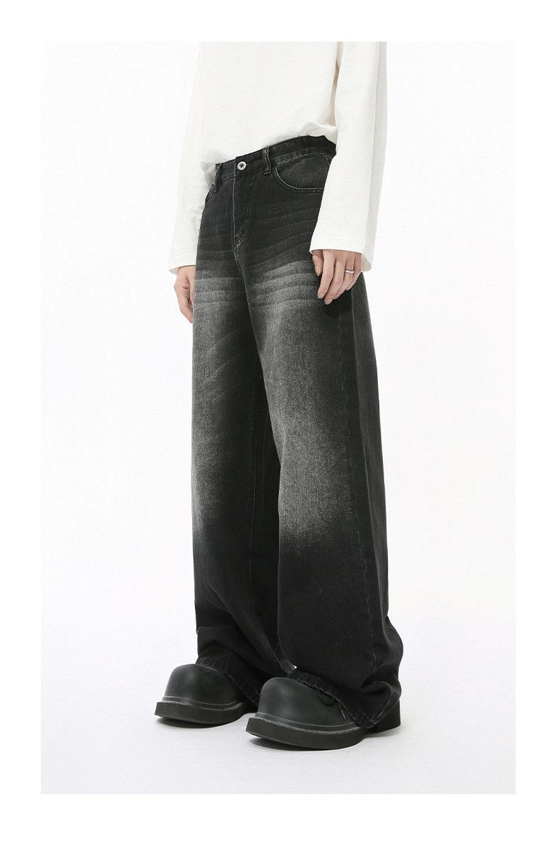 Japanese Brand Japanese retro wide-leg straight-leg Vibe jeans Size US 32 / EU 48 - 2 Thumbnail