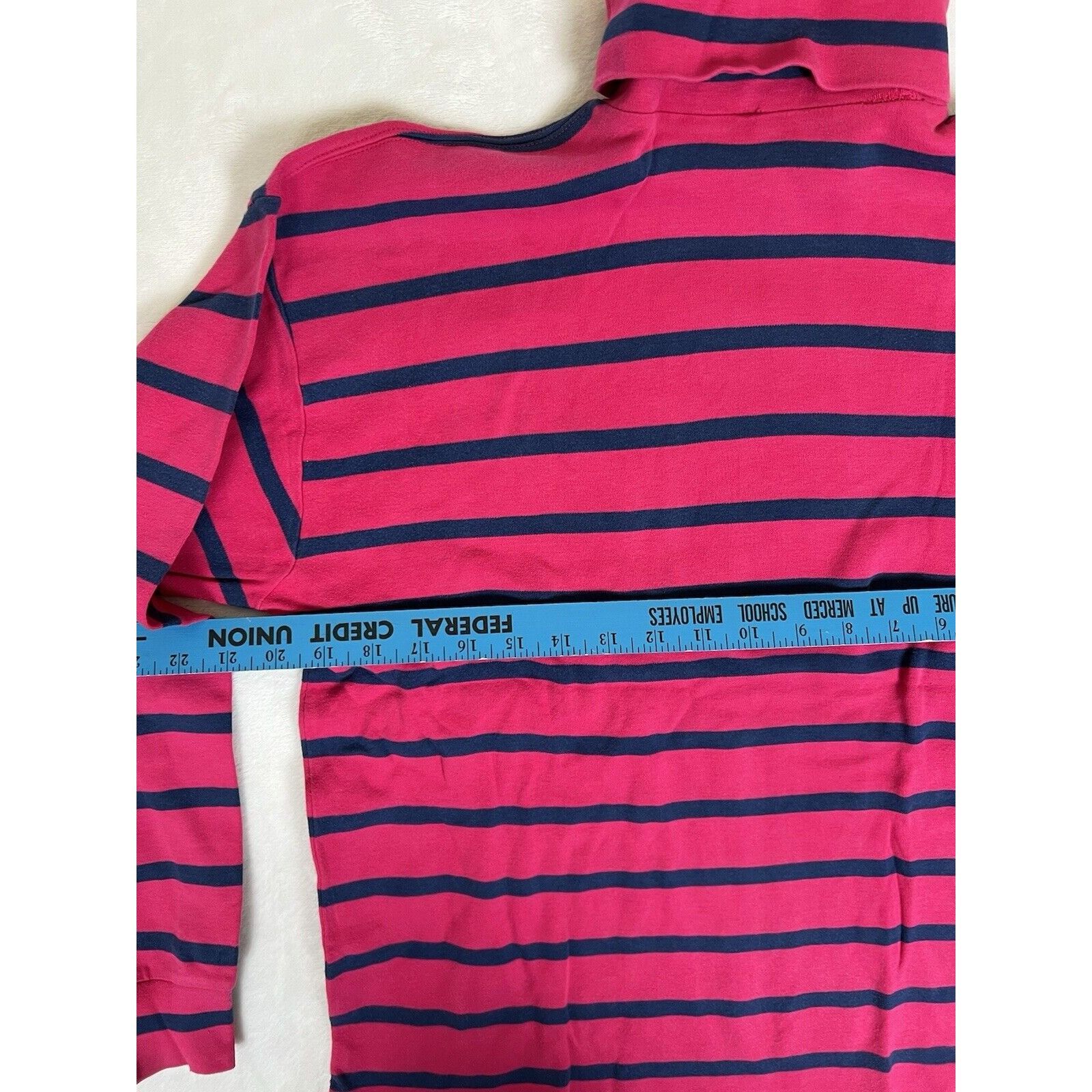 Gap Vintage Gap Turtleneck Long Sleeve Striped Shirt Size Medium Size M / US 6-8 / IT 42-44 - 4 Thumbnail