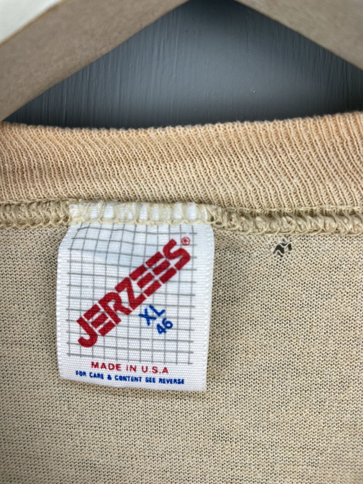 Vintage Vintage 80s Moto Guzzi motorcycle brand t shirt Size US XL / EU 56 / 4 - 5 Thumbnail