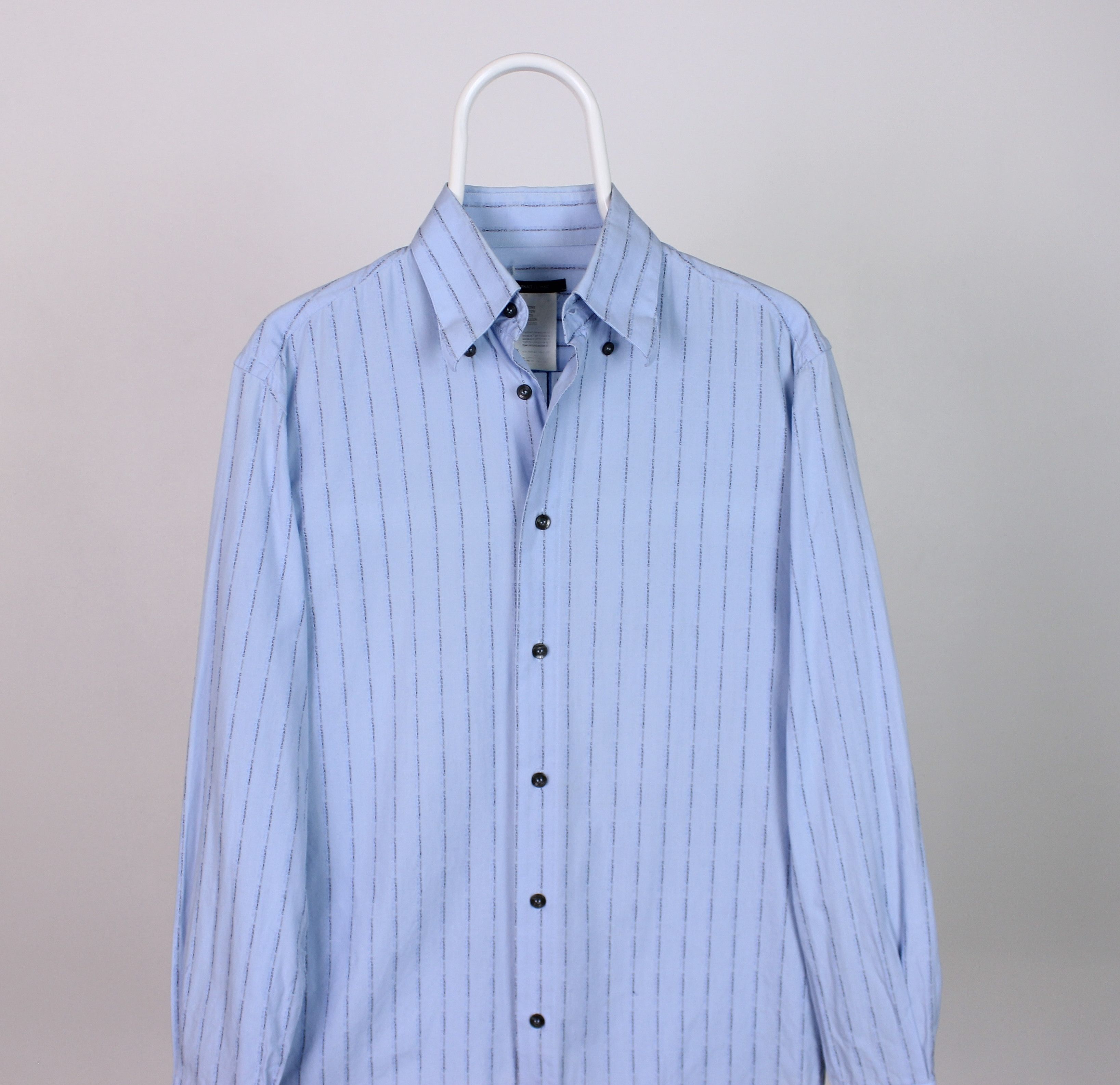 Versace Versace monogram button ups shirt rare 15 / 38 M L Size US L / EU 52-54 / 3 - 1 Thumbnail