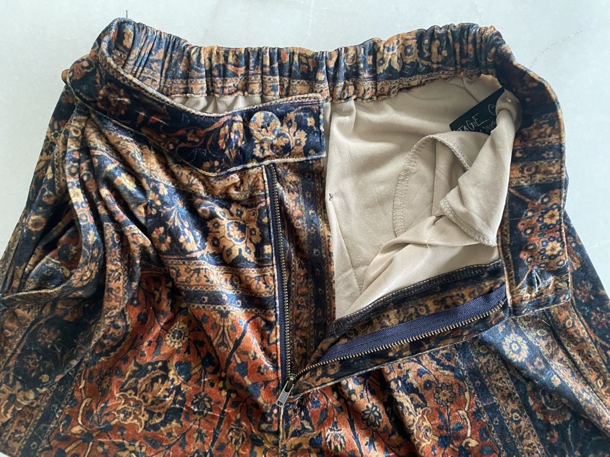 Japanese Brand × Le Grande Bleu (L.G.B.) GOA Abstract Wide Leg Flare Pant Size 30" / US 8 / IT 44 - 5 Thumbnail