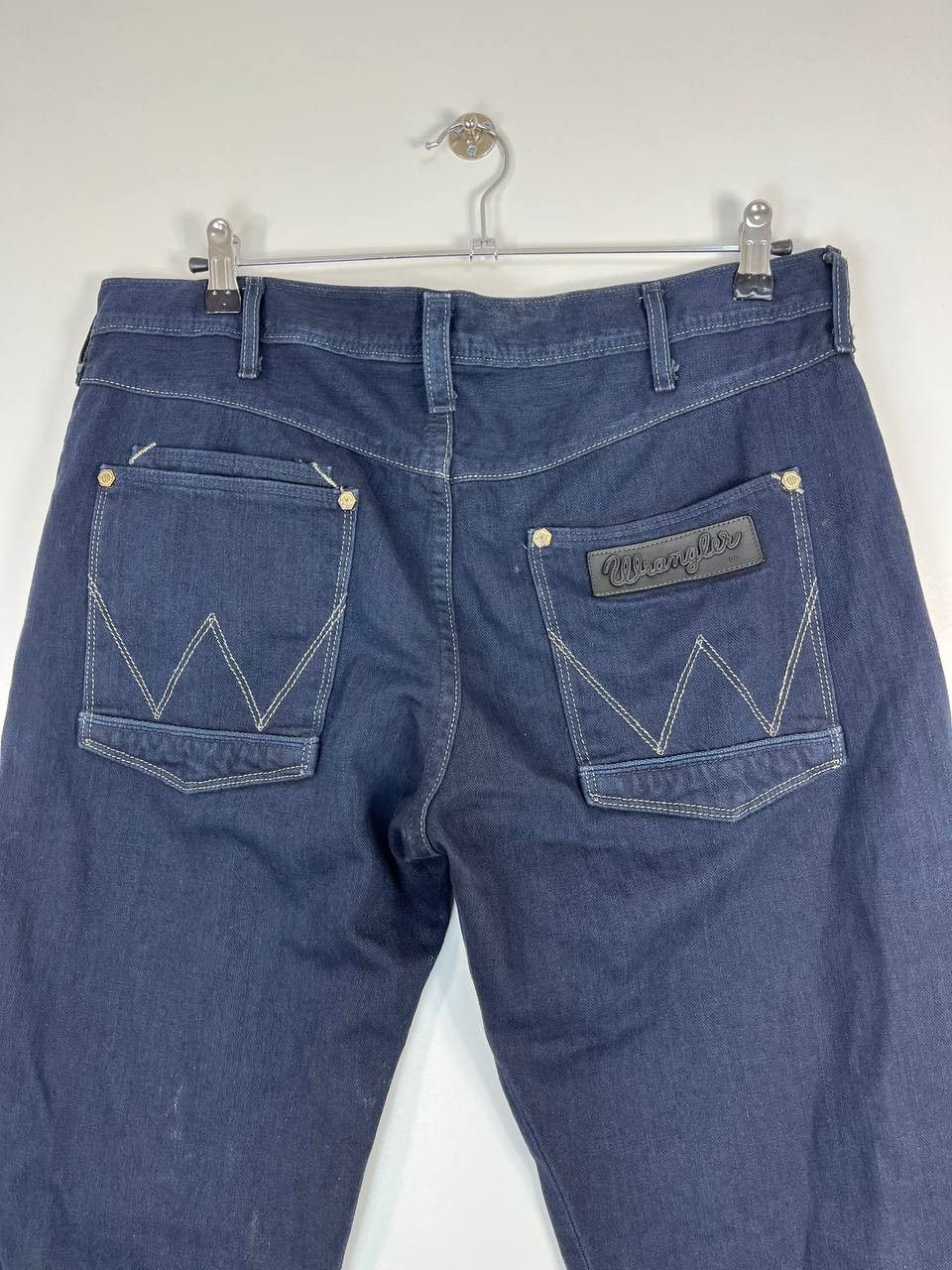Wrangler Wrangler Dark Blue Denim Jeans Classic Fit W34 L Size US 34 / EU 50 - 9 Thumbnail