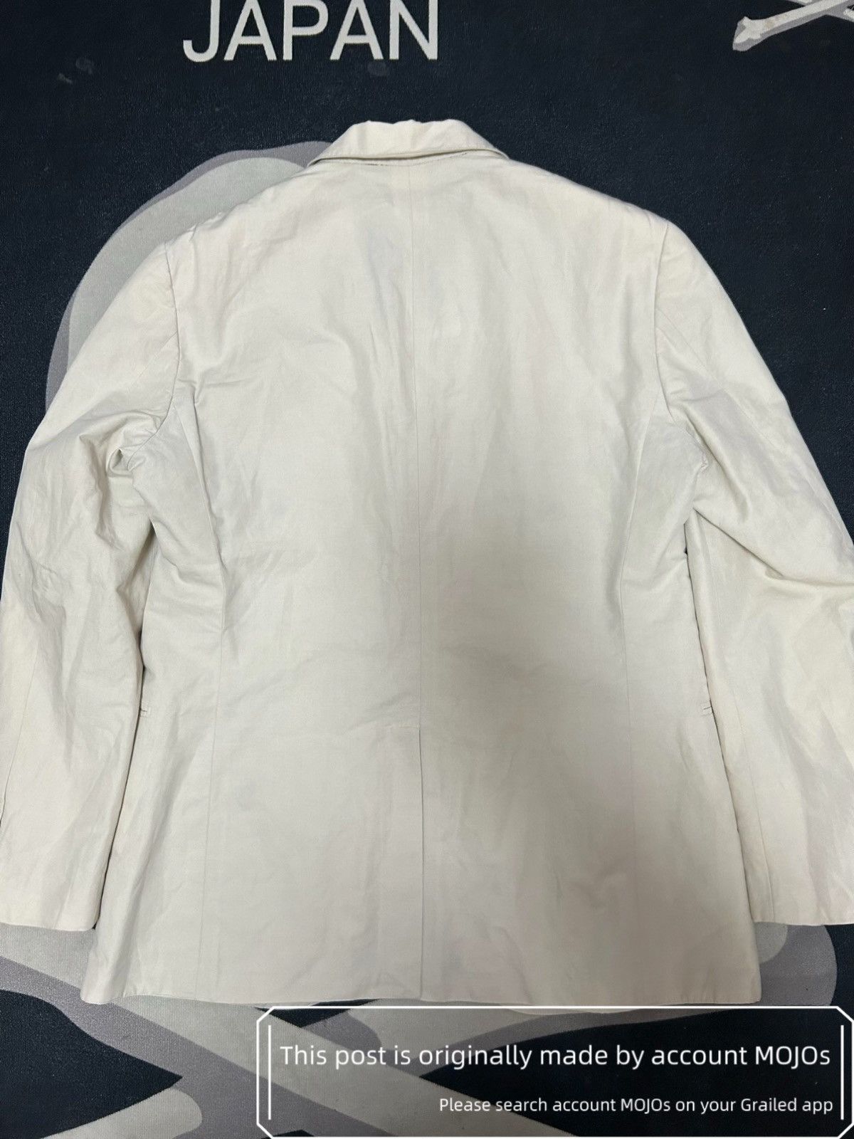 Hermes Sz 50 Hermes Linen White Blazer mojos1155 Size US M / EU 48-50 / 2 - 3 Thumbnail
