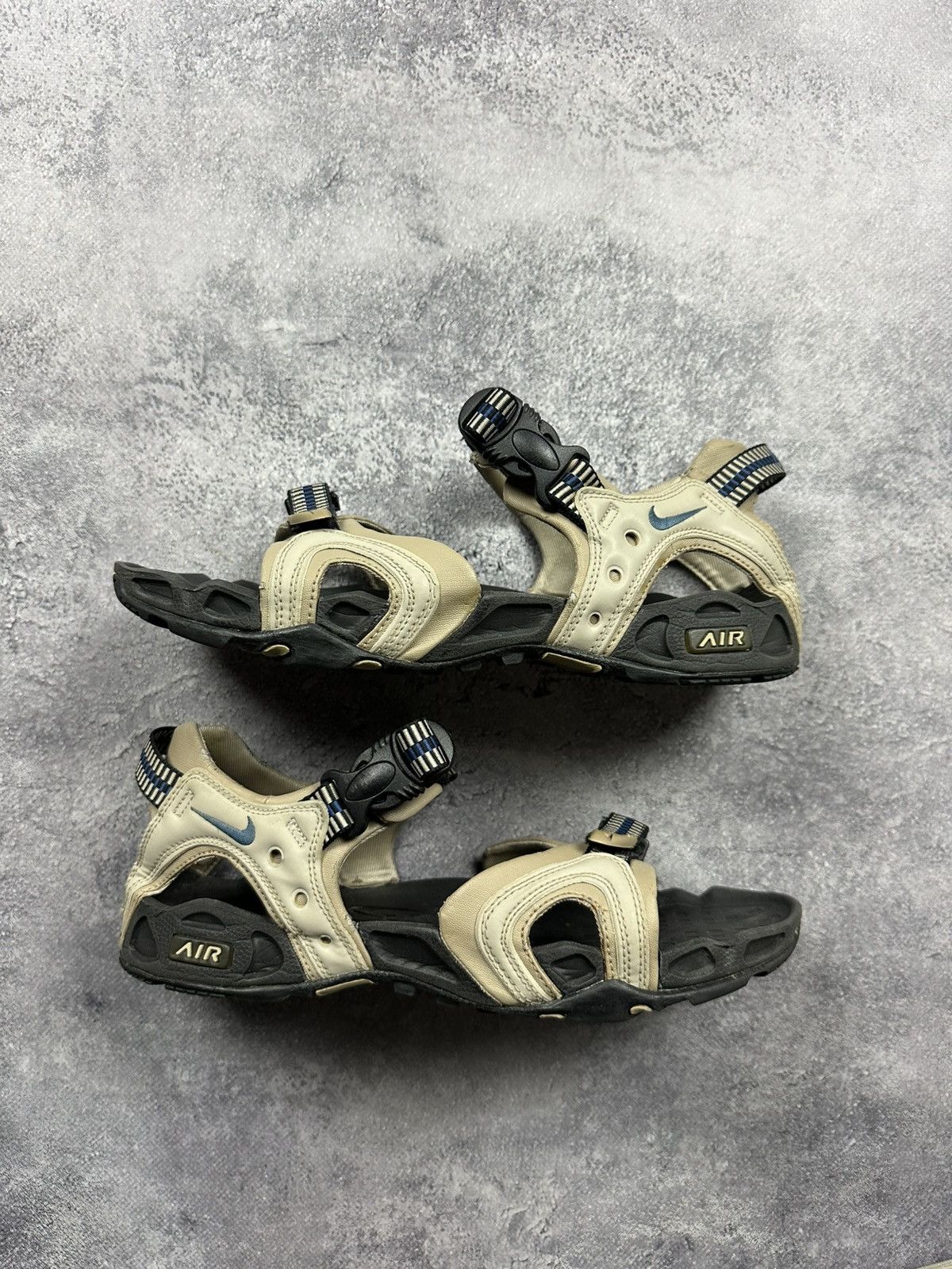 Nike Vintage Nike ACG Sandals Beige Y2K 2000 Swoosh Shoes Size US 9.5 / EU 42-43 - 5 Thumbnail