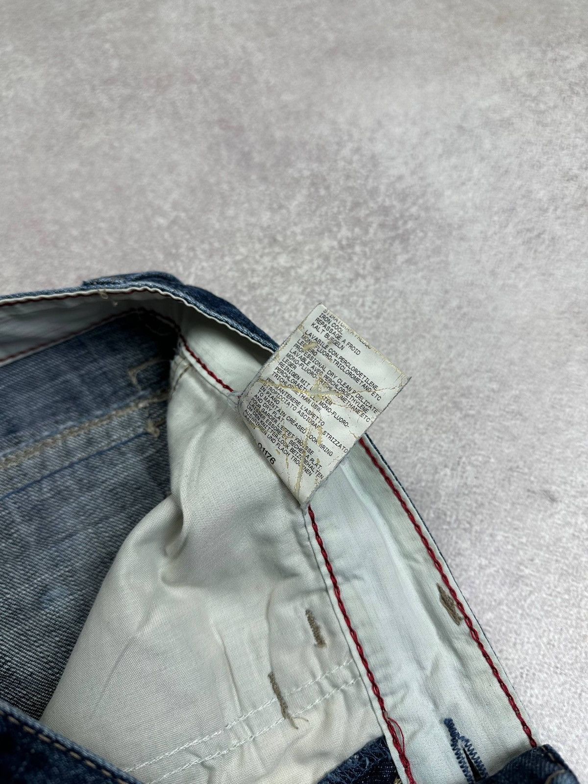 Marithe + Francois Girbaud Vintage MFG Marithe Francois Girbraud Womans Flared Jeans 29 Size 29" - 12 Thumbnail