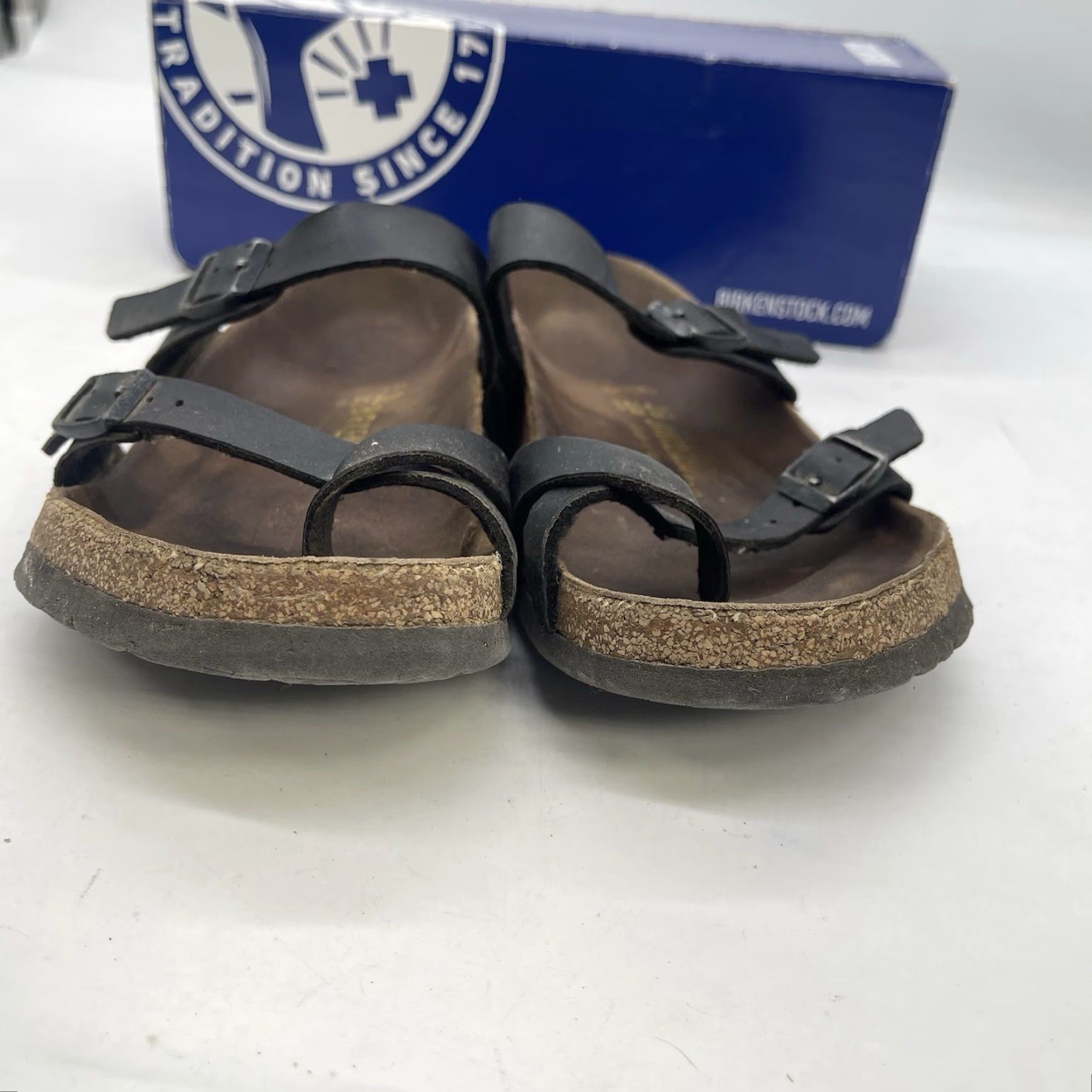 Birkenstock Birkenstock Mayari Sandals Womens 5.5 M 7.5 Black Adjustable Straps Slides Bohemian Outdoor Casual Size US 6 / IT 36 - 6 Thumbnail