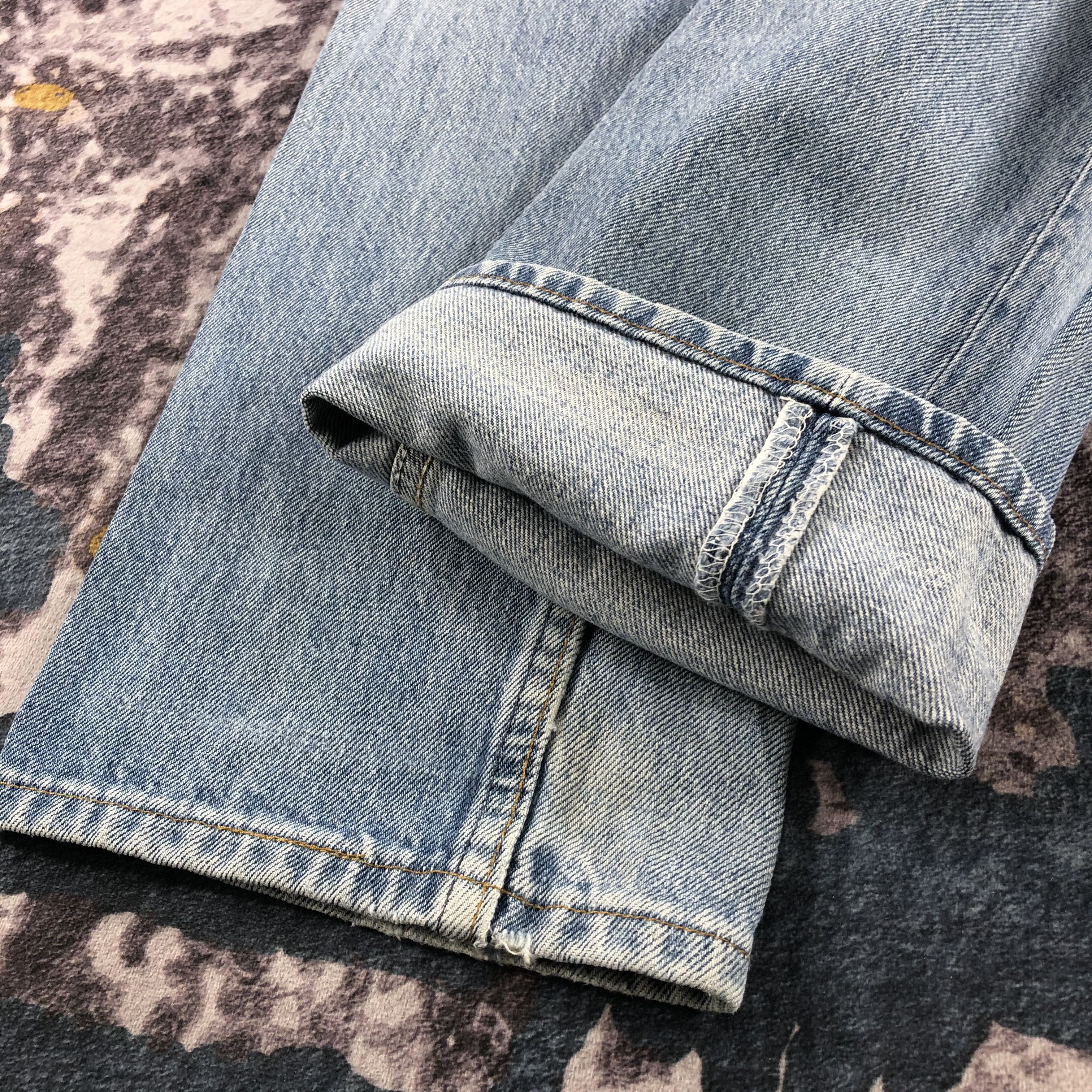 Levi's × Vintage Vintage 90s Ripped Levis 501 Jeans-JM2709 Size US 29 - 7 Thumbnail