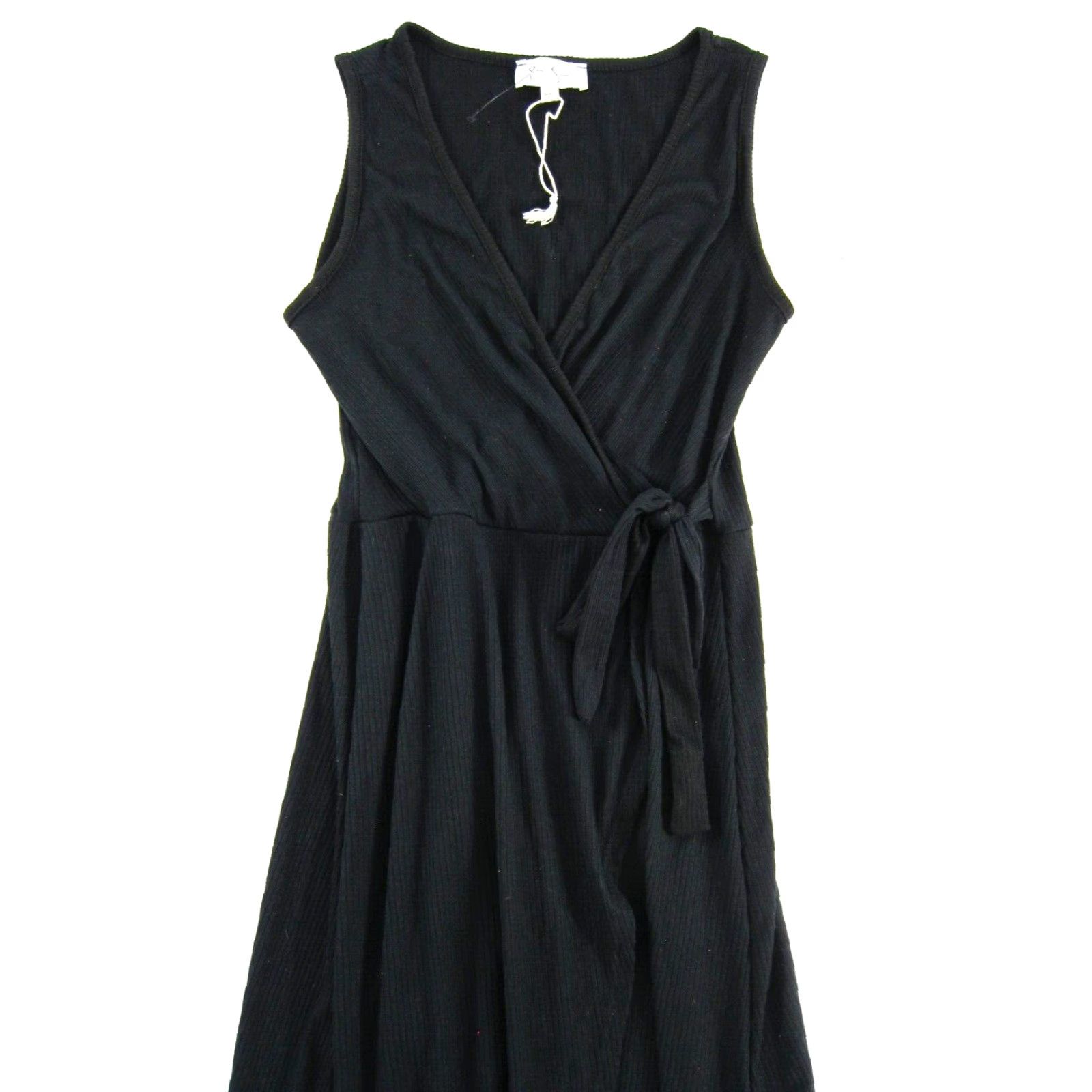 Jessica Simpson VINTAGE New Jessica Simpson Black Jersey Stretch Sleeveless Long Maxi Tank Dress Large Size L / US 10 / IT 46 - 4 Thumbnail