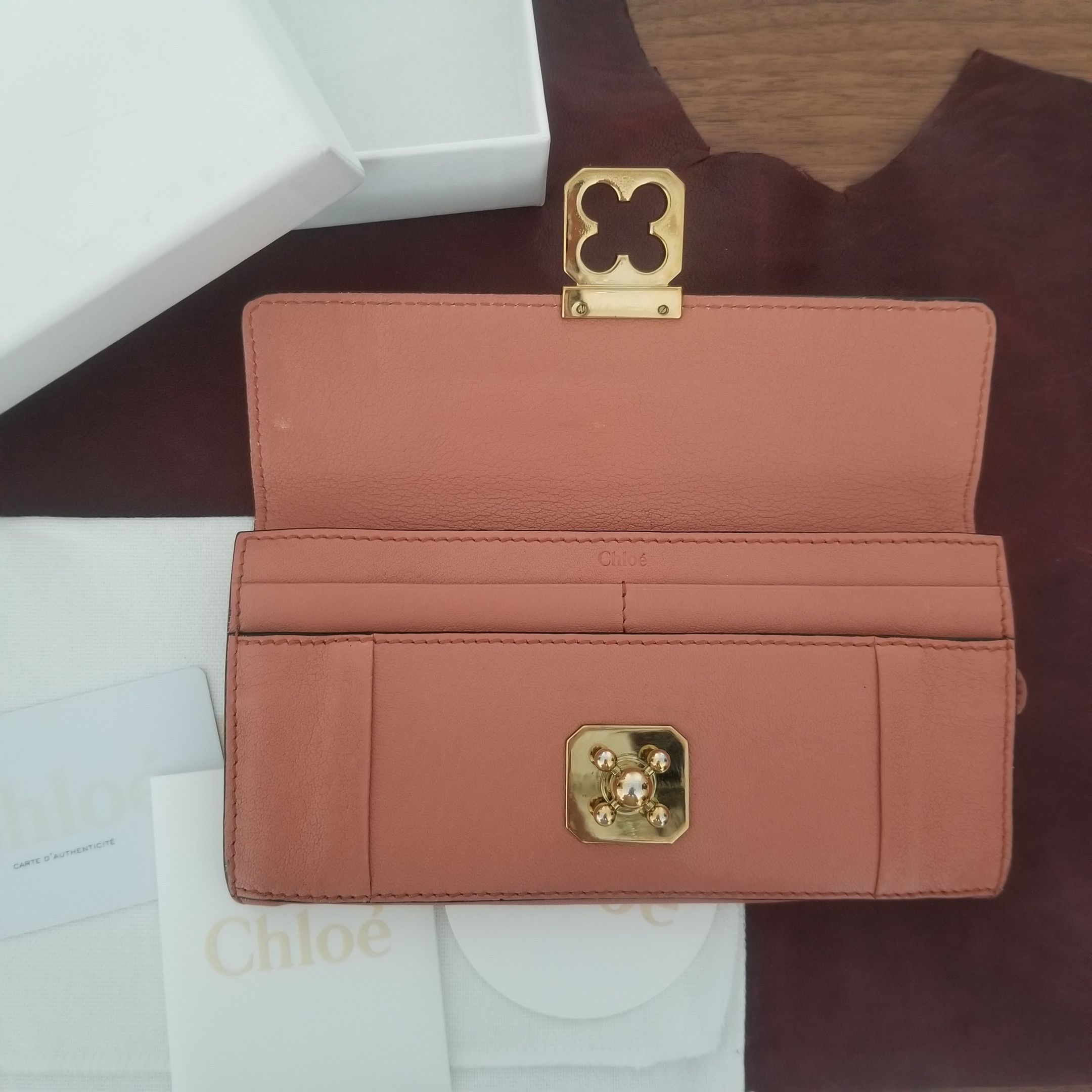 Chloe Preloved Authentic Chloe Elsie Long Wallet Size ONE SIZE - 4 Thumbnail