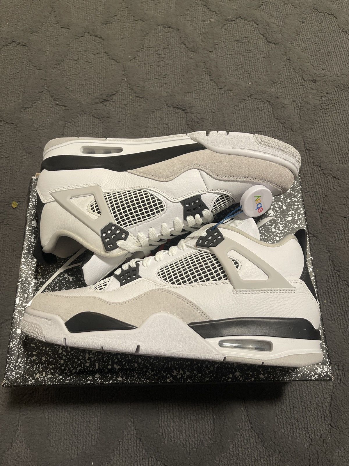 Nike Size 11.5 - Jordan 4 Retro Mid Military Black Size US 11.5 / EU 44-45 - 3 Thumbnail