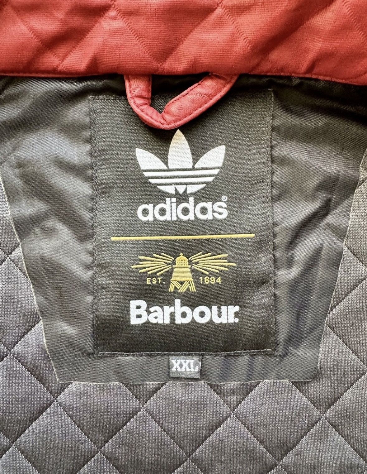 Barbour Adidas x Barbour Roubarb Jacket Red Size US XXL / EU 58 / 5 - 8 Thumbnail
