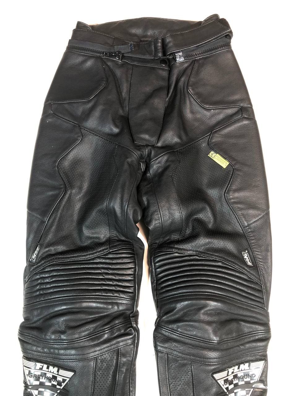 Leather FLM Racing Moto Leather Pants Vintage Size US 28 / EU 44 - 2 Thumbnail