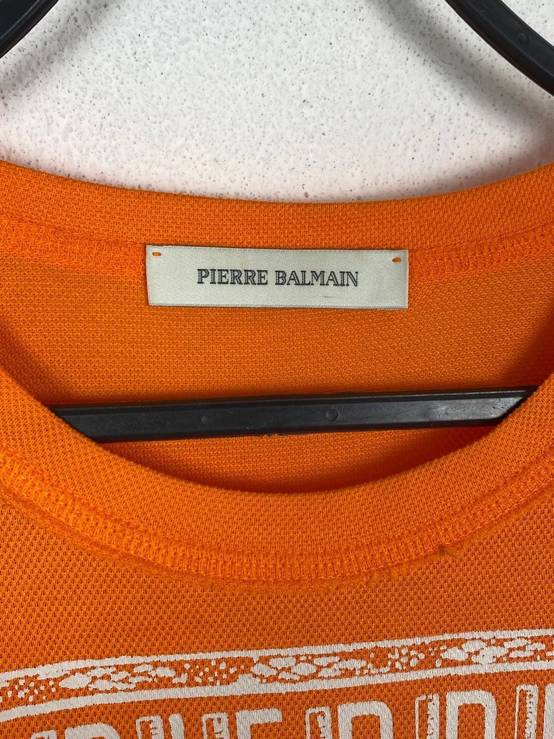 Balmain Pierre Balmain Paris Ornament Card Logo T-Shirt Size US M / EU 48-50 / 2 - 6 Thumbnail