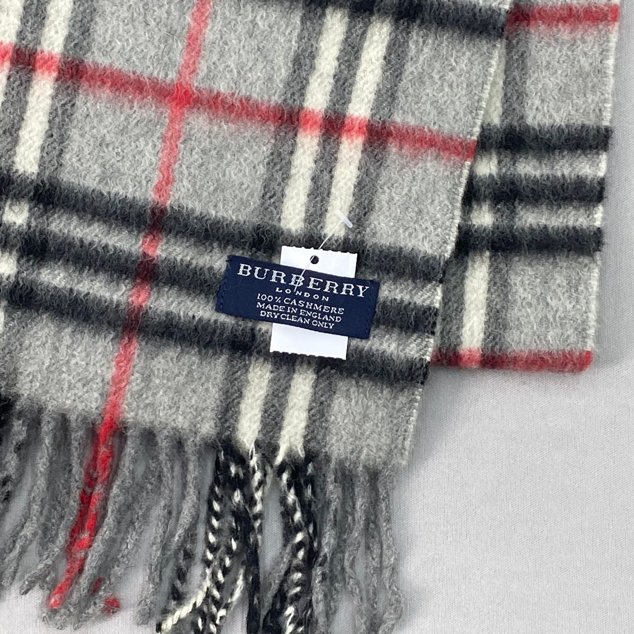 Burberry Vintage Burberry Scarf Muffler Wool Cashmere Winter Scarves Size ONE SIZE - 4 Thumbnail