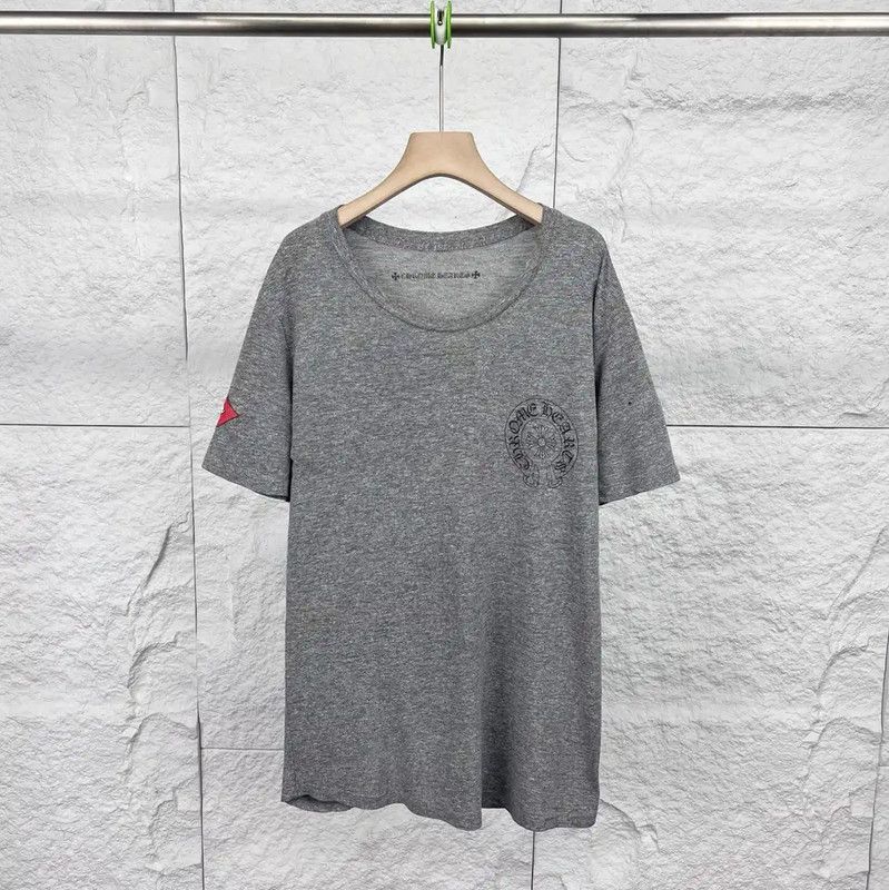 Chrome Hearts Chrome Hearts Gray Cotton T-Shirt for Men 0089 Size US XL / EU 56 / 4 - 1 Thumbnail