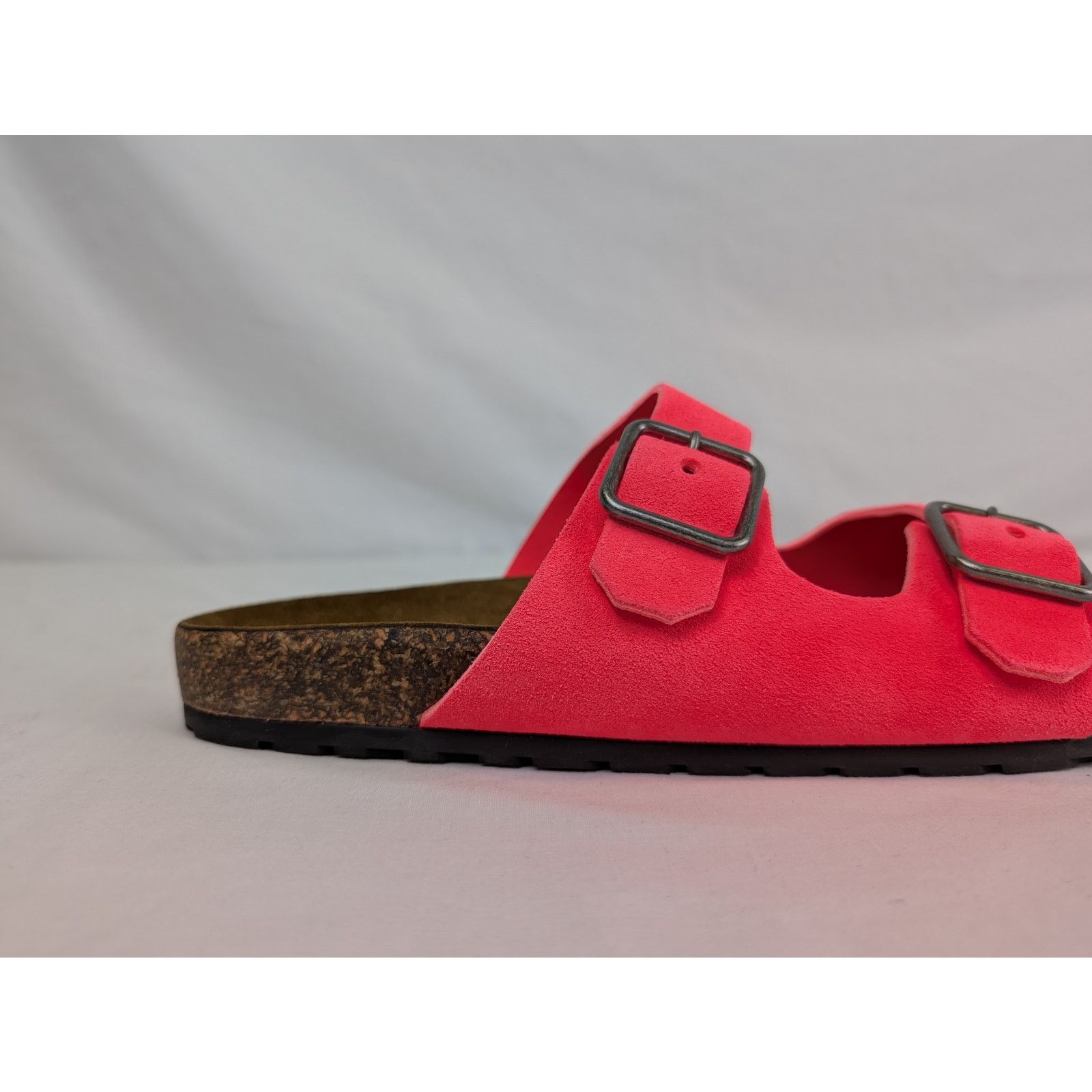 Saint Laurent Paris o1rshd1 Q:2 / Jimmy Double Buckle Slide Slipper Pink/Brown Size US 11 / EU 44 - 4 Thumbnail