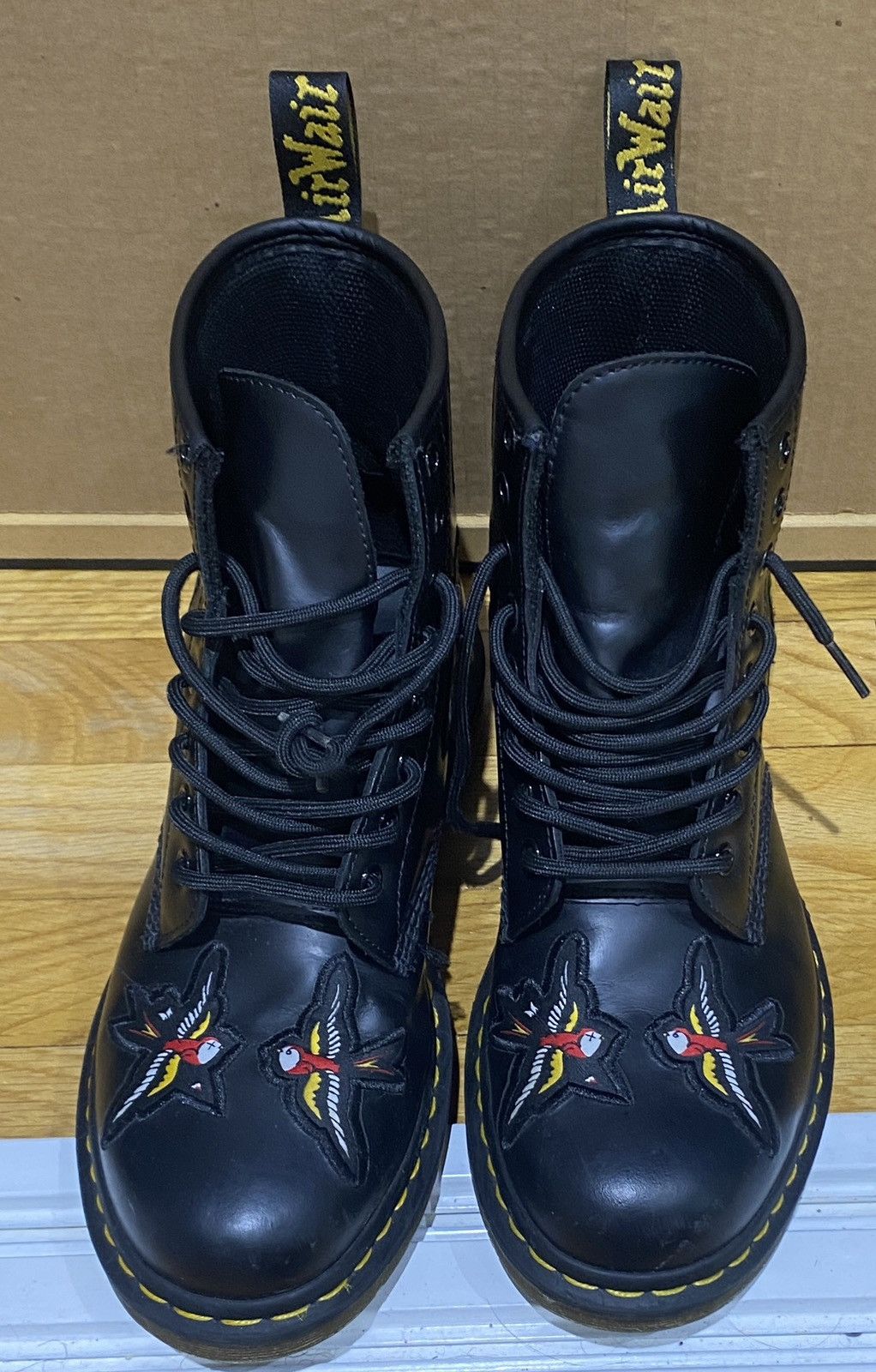 Dr. Martens Doc Marten Patch boots Size US 9 / EU 42 - 1 Thumbnail