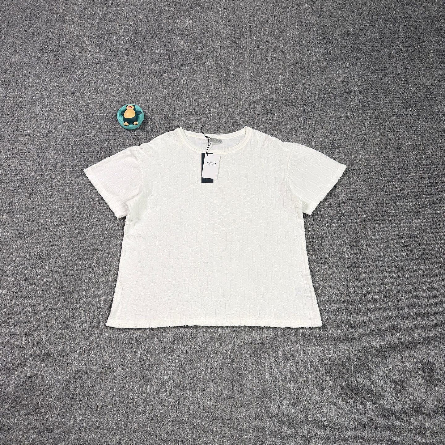 Dior Dior Oblique Jacquard T-Shirt Size L Size US L / EU 52-54 / 3 - 1 Thumbnail