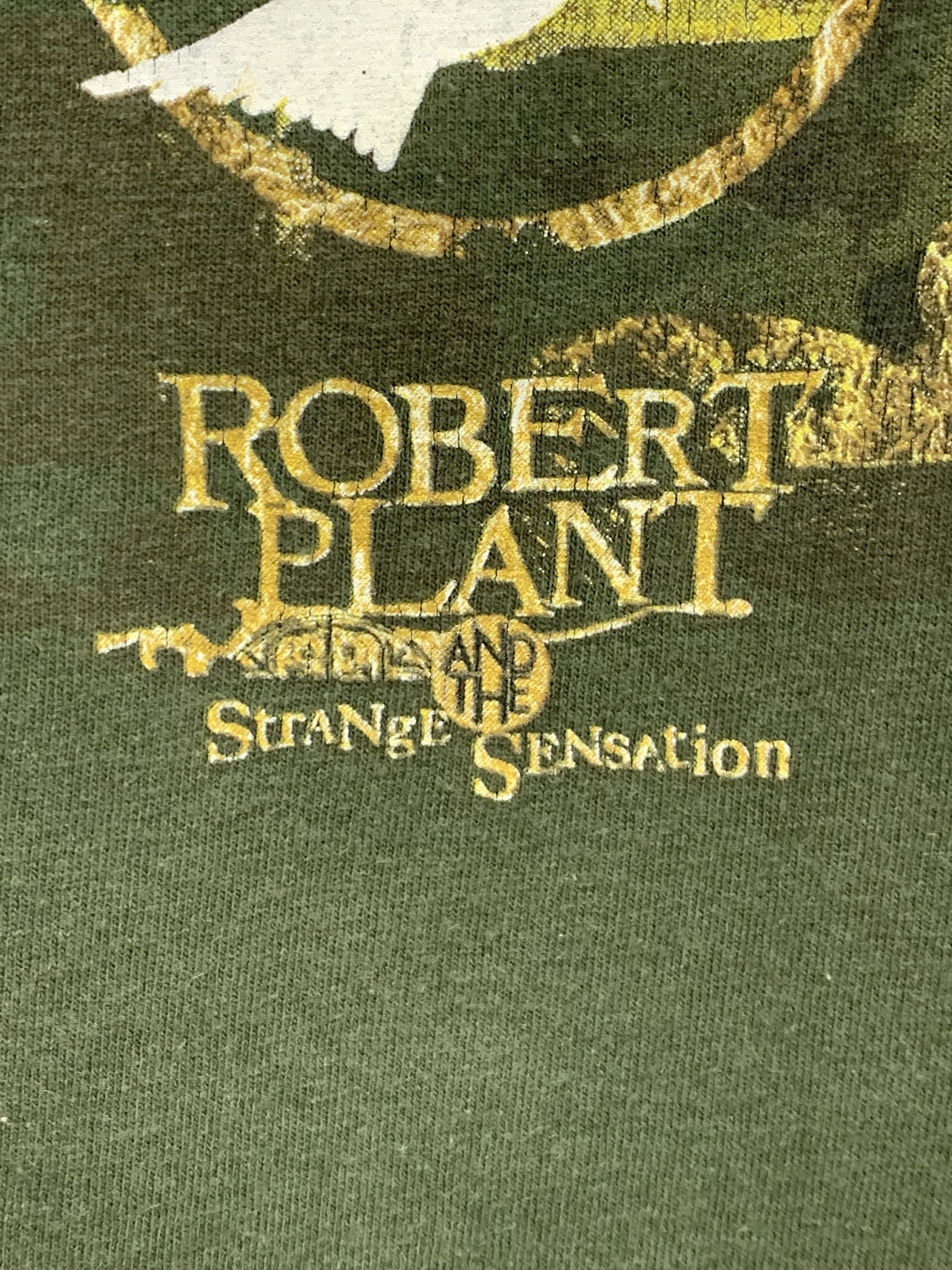 Band Tees × Led Zeppelin × Vintage Vintage Robert Plant Led Zeppelin T Shirt TA0192 Size US S / EU 44-46 / 1 - 8 Thumbnail