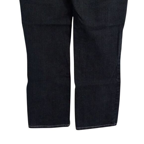NYDJ NYDJ Size 8 Jeans Womens Dark Wash Straight Leg USA Lift Tuc Size 30" / US 8 / IT 44 - 8 Thumbnail
