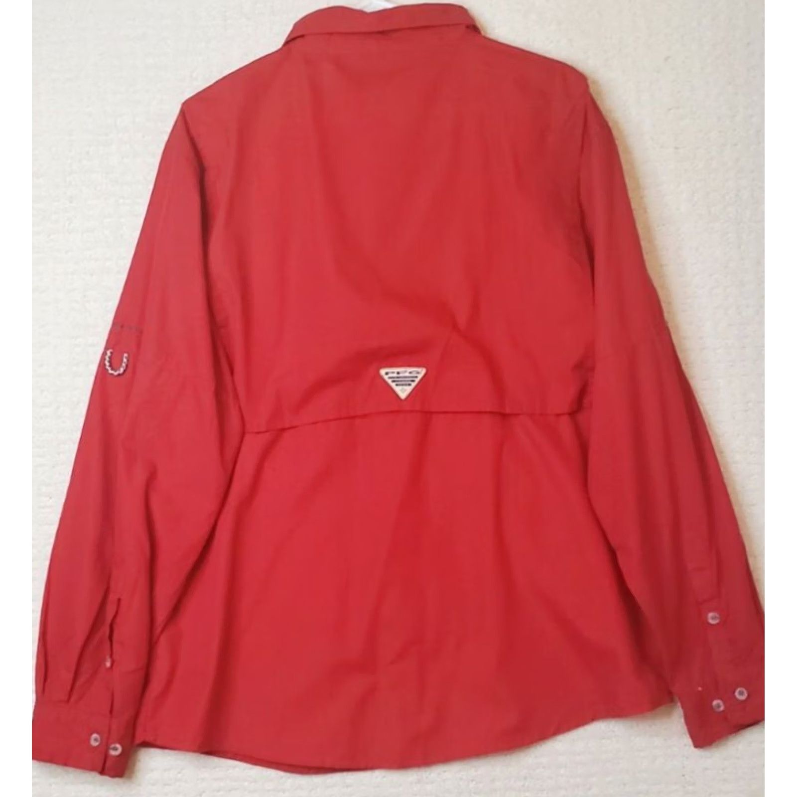 Vintage Columbia Omni-Shade Shirt Mens XL Red Vented Long Sleeve Outdoors Fishing Shirt Size US XL / EU 56 / 4 - 6 Thumbnail