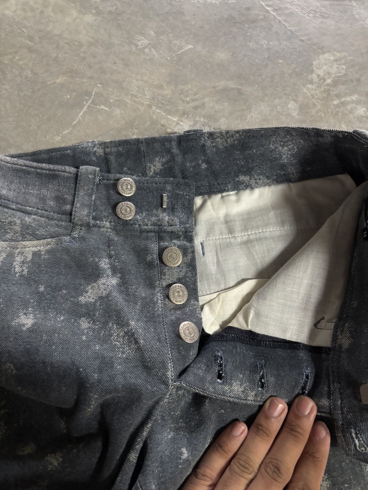 Tornado Mart TORNADO MART super flare japanese denim sick design punk Size US 29 - 5 Thumbnail