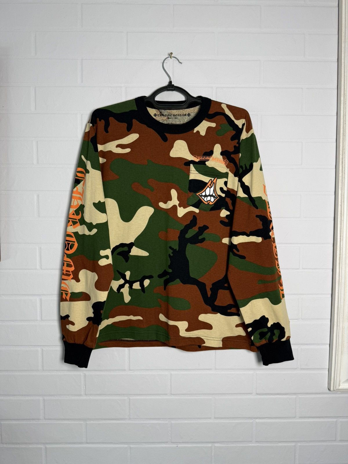 Chrome Hearts Chrome Hearts Matty Boy Camo T-Shirt Long Sleeve