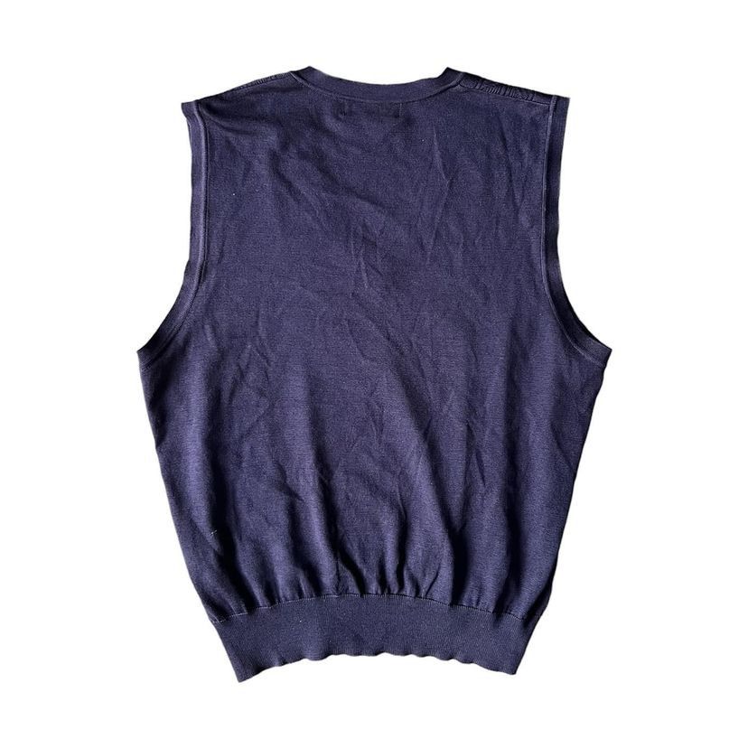 Yves Saint Laurent Ysl Pour Homme Knitwear Vest Size US L / EU 52-54 / 3 - 3 Thumbnail